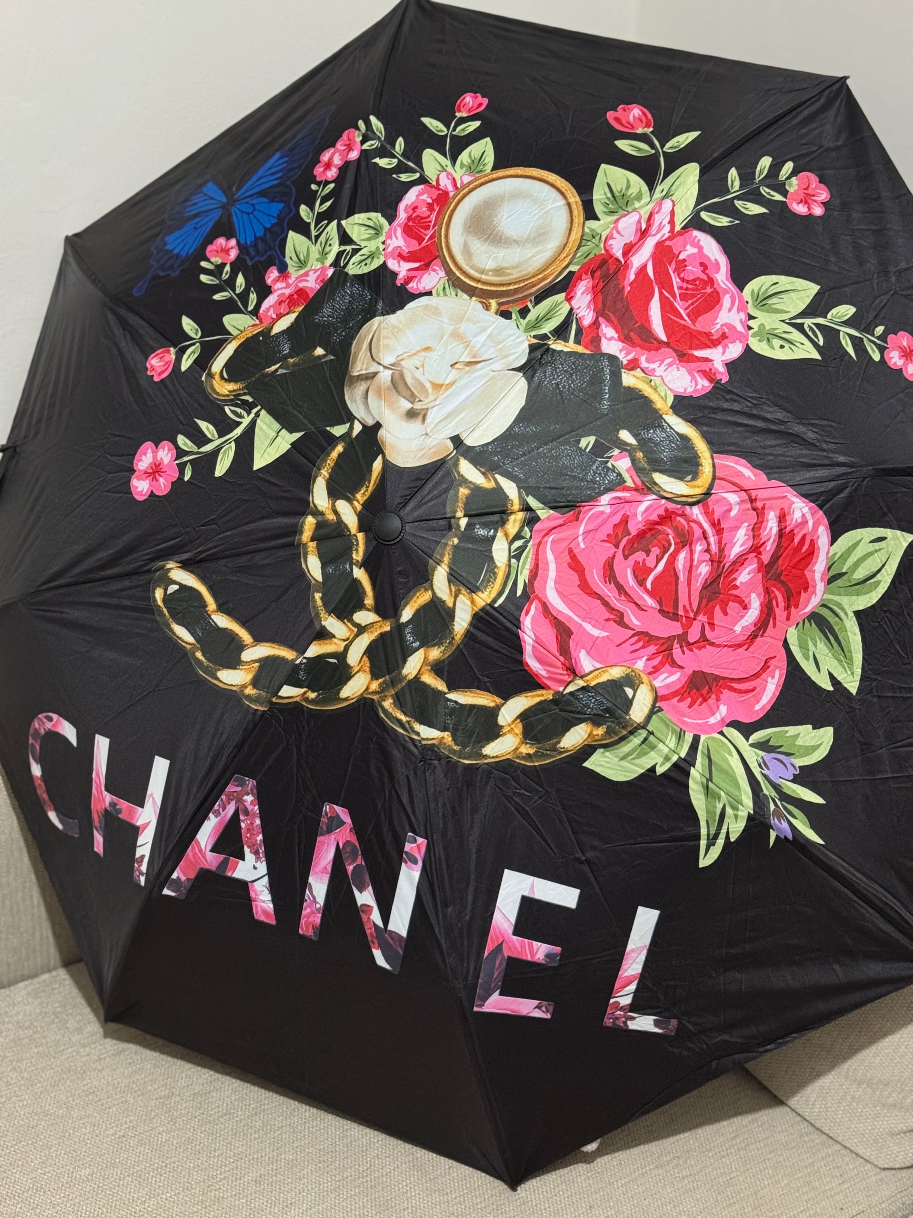 Floral Chain Elegance Şemsiye