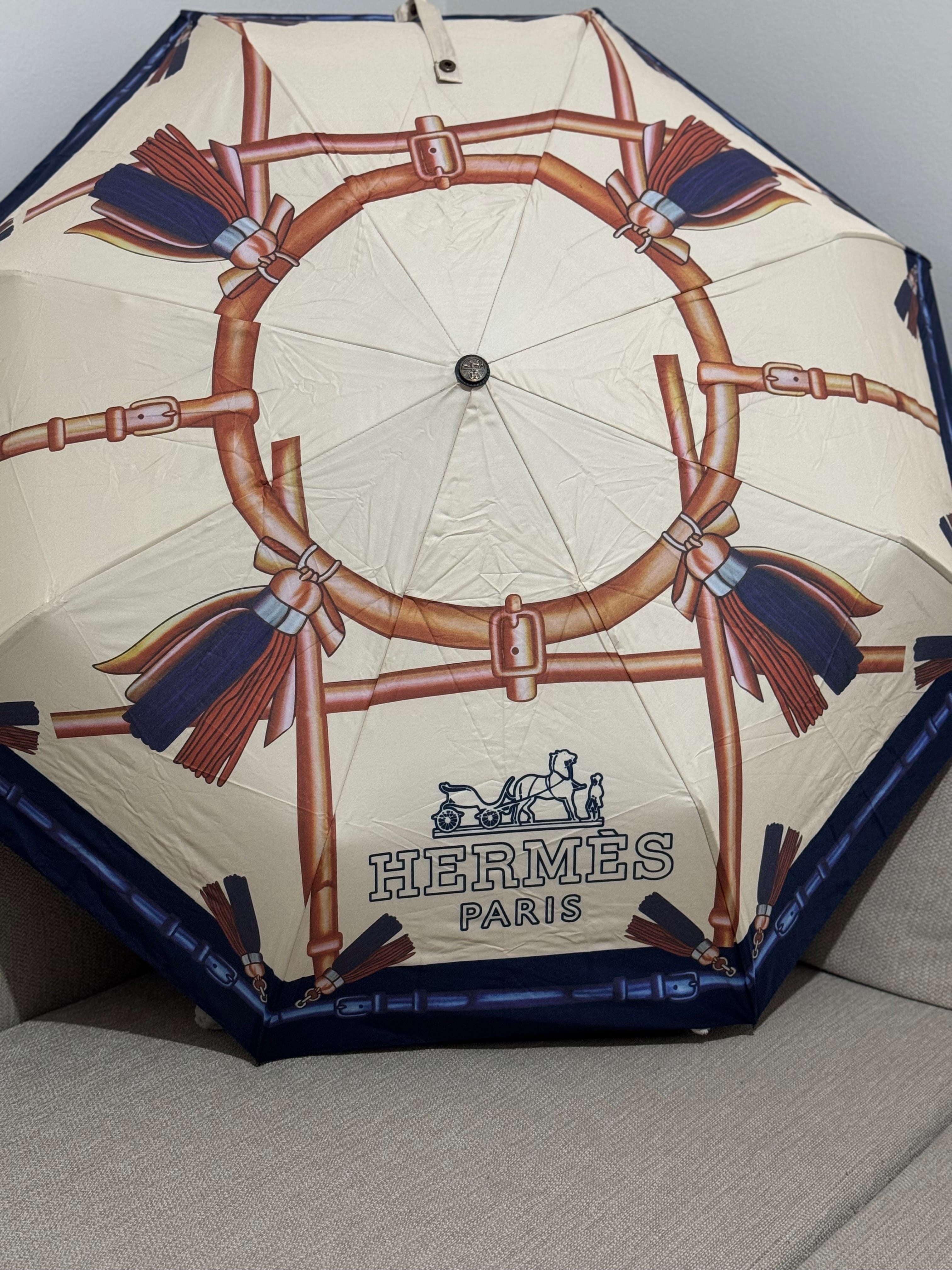 Classic Sür Harness Desenli Şemsiye