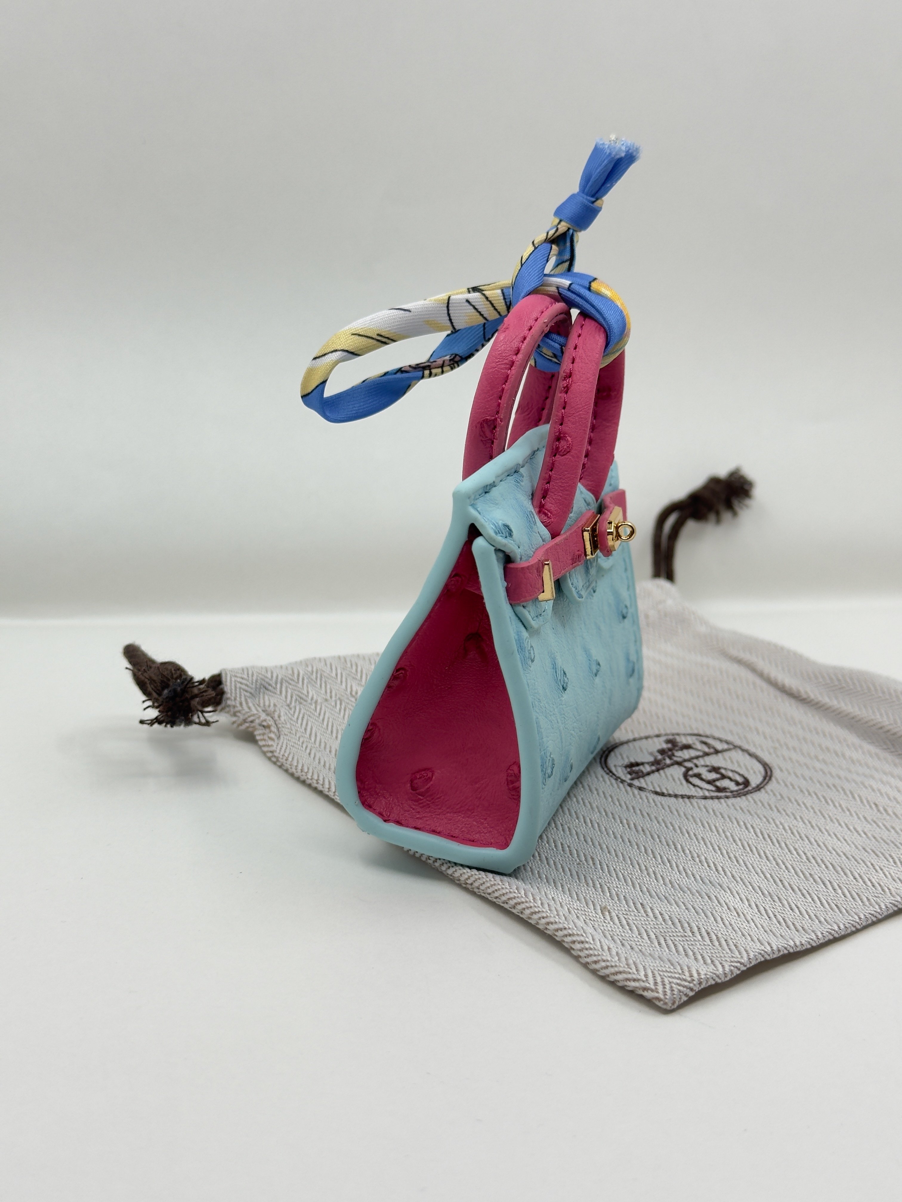 Hrms. Skyberry Birkin Bag Charm