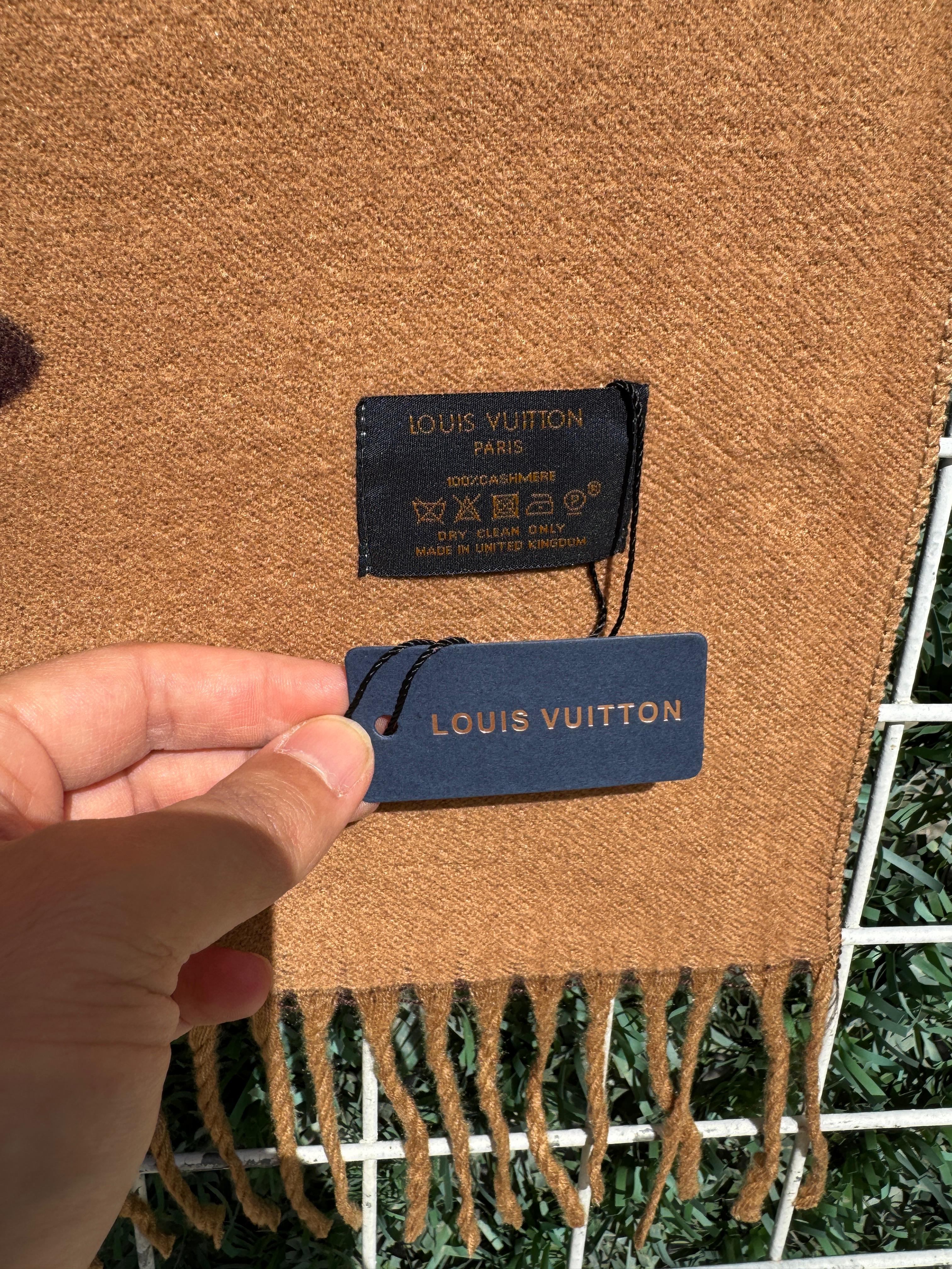 Marron Pure Cashmere Şal