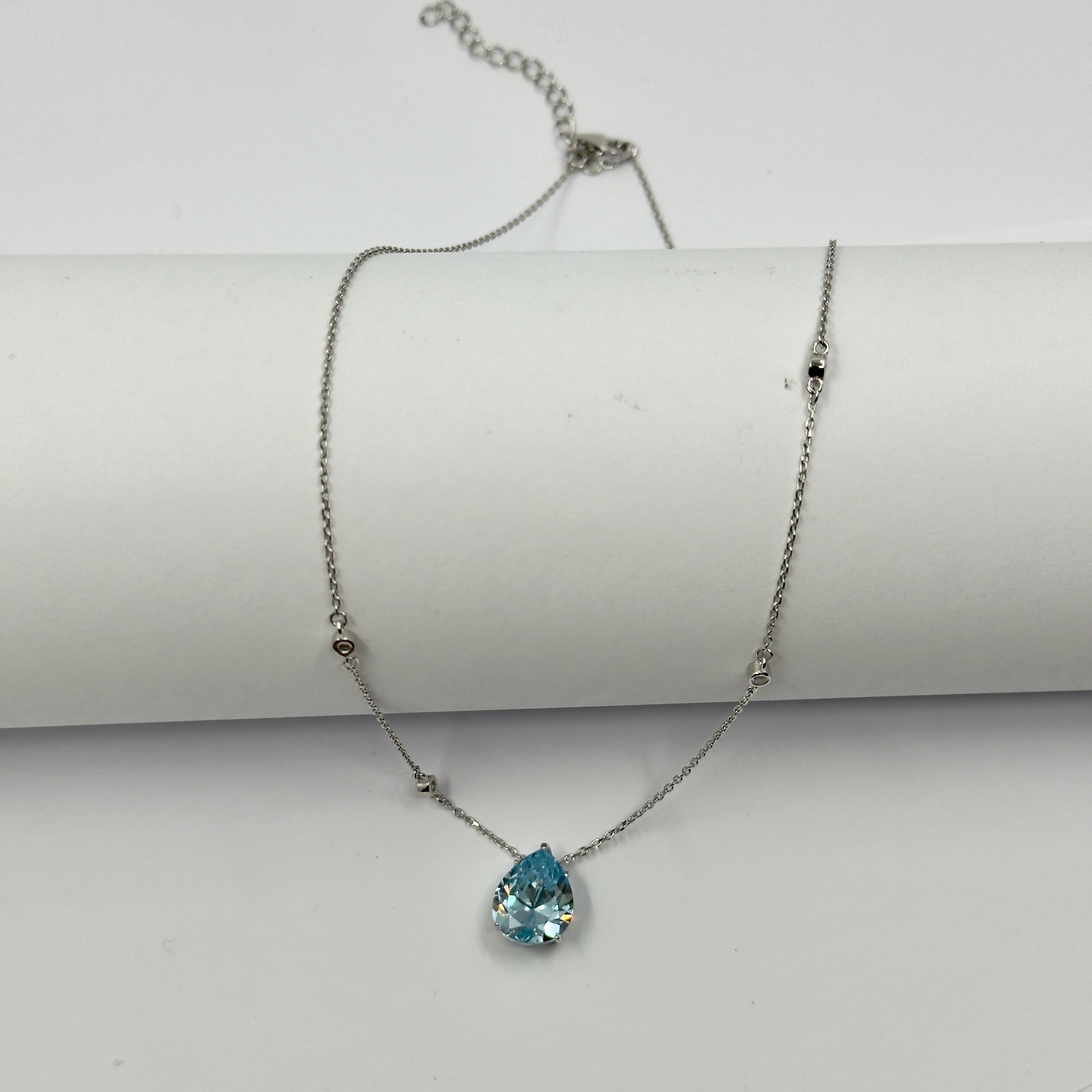 Blue Drop Gümüş Kolye