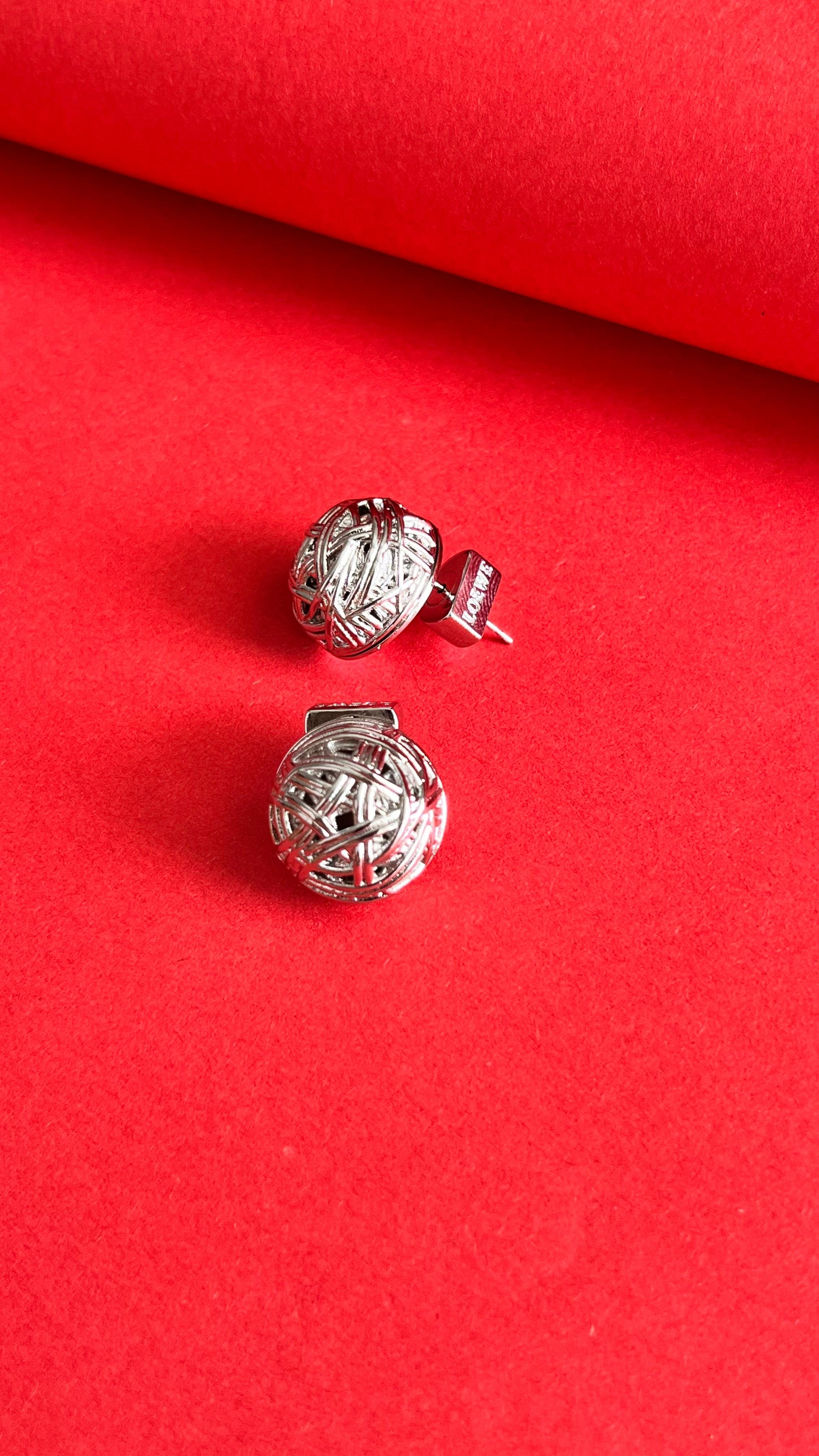 Lowe. Silver Yumak Küpe