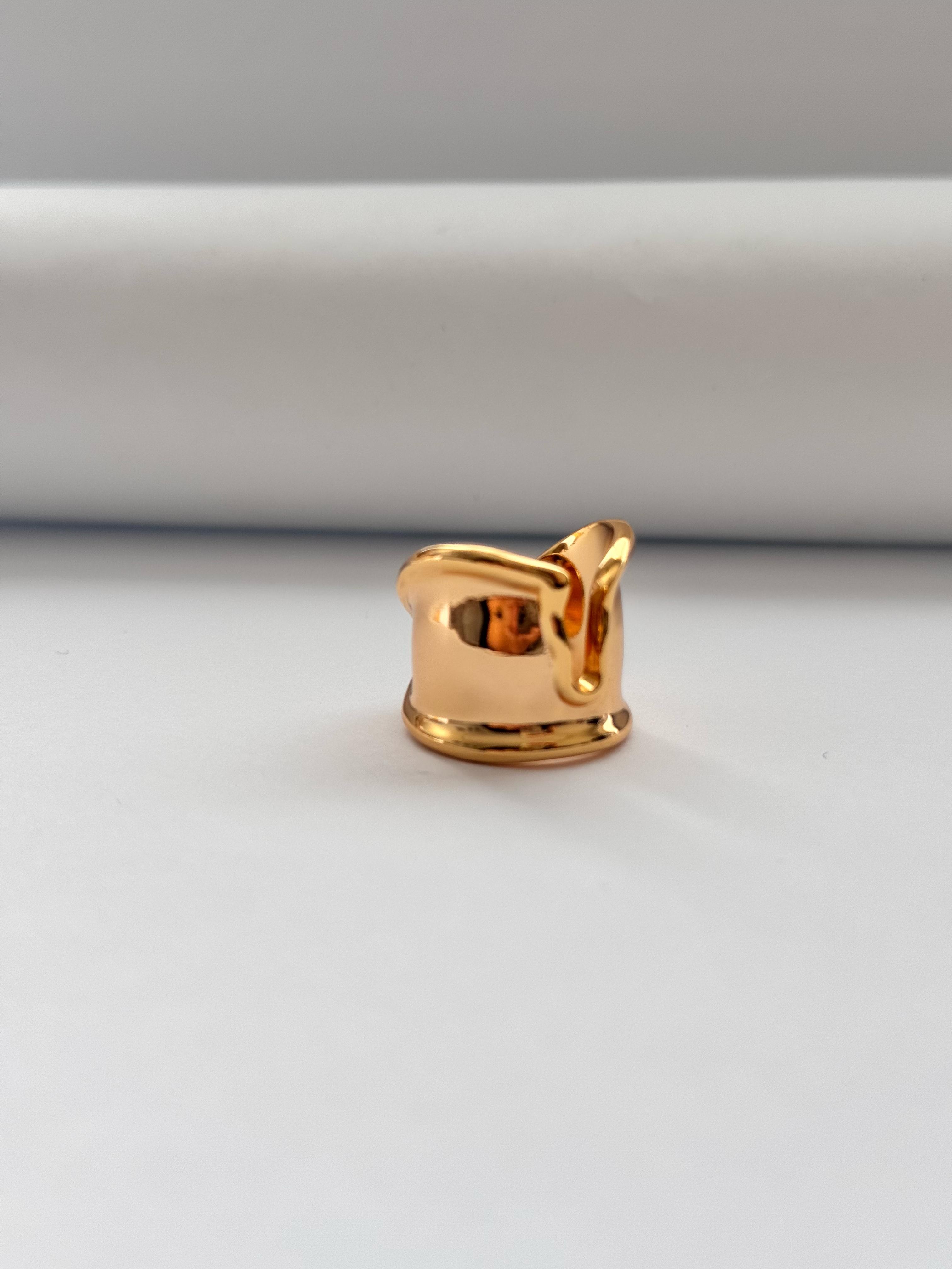 Tiff. Elsa Peretti Gold Split Yüzük