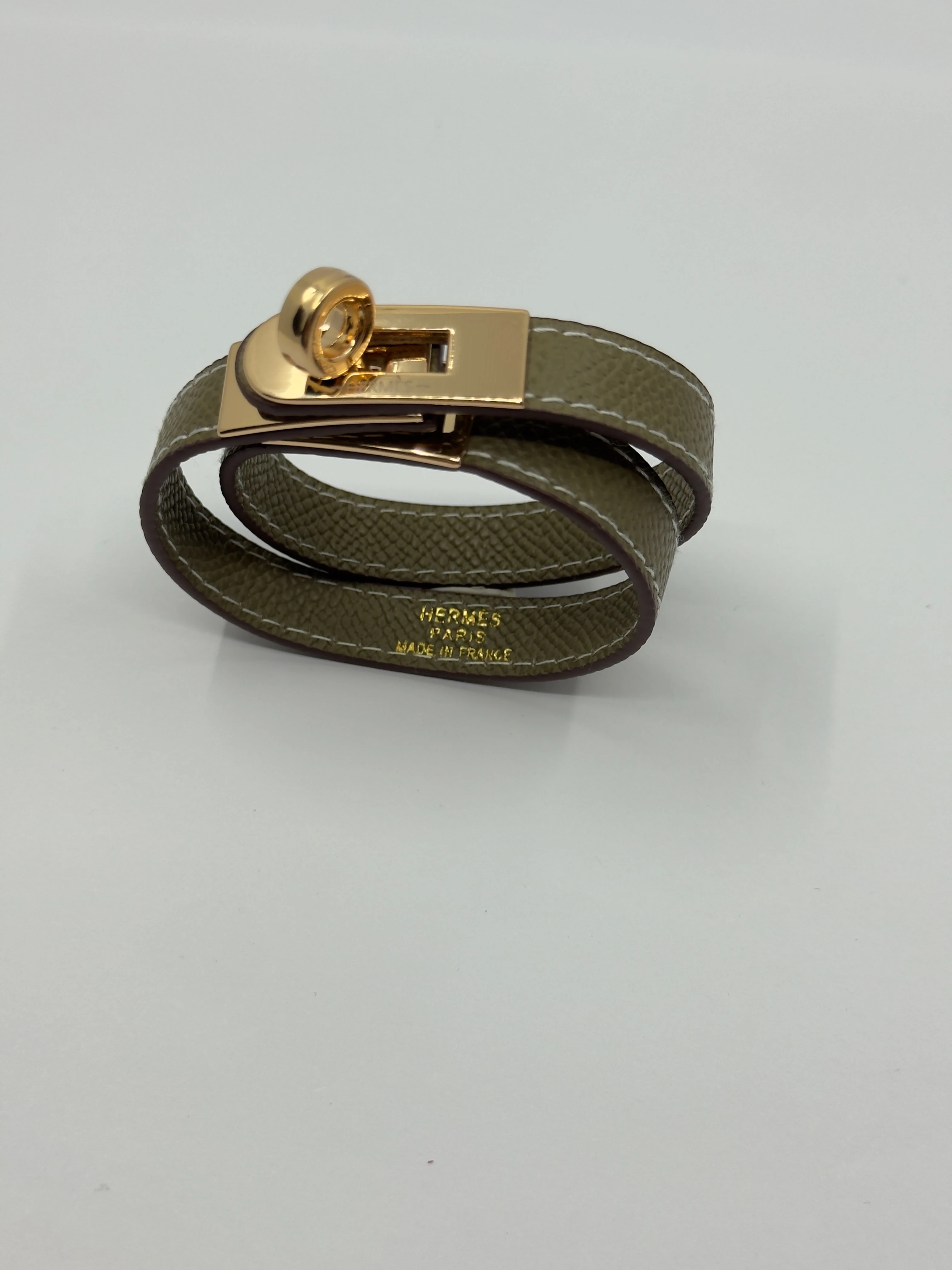 Verde Élégant Deri Bileklik