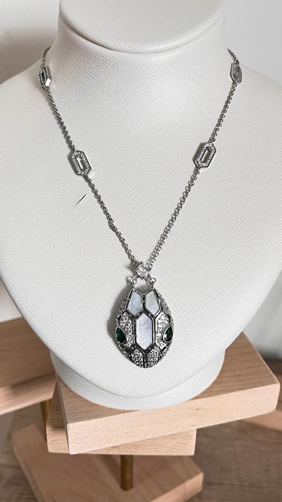 Bvl. Silver Serpenti Kolye
