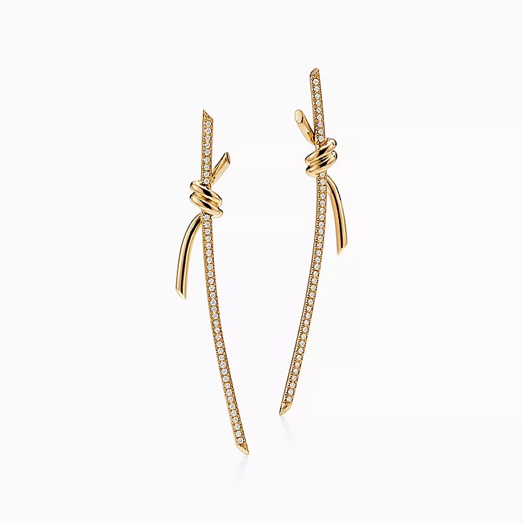 Tiff.Co Knot Gold Küpe