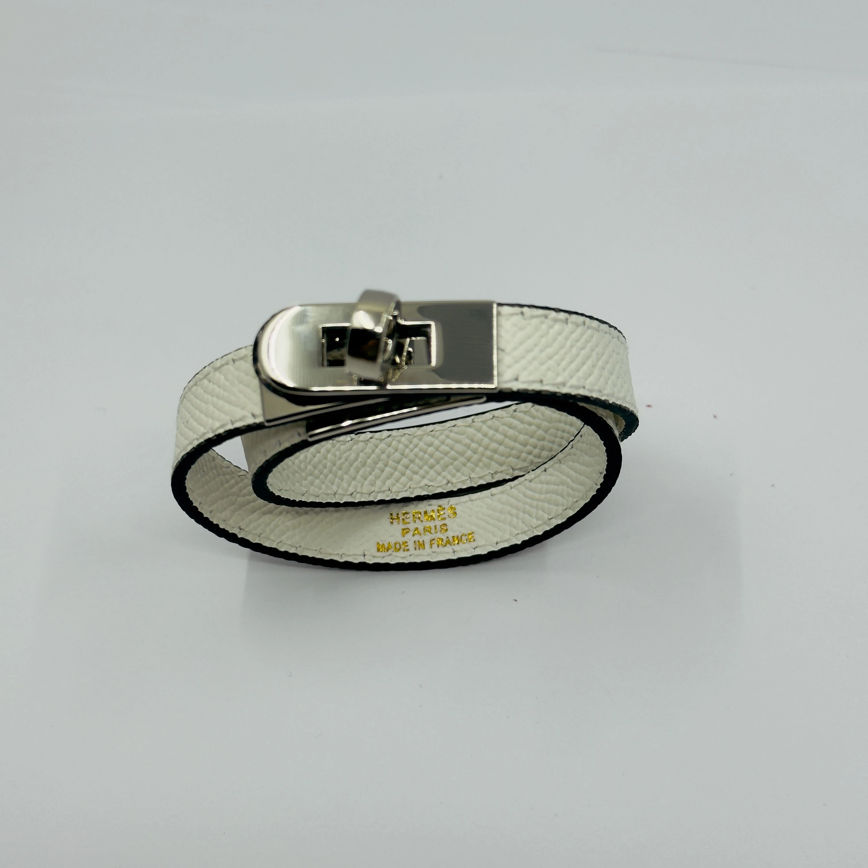 Lumière Blanche Deri Bileklik