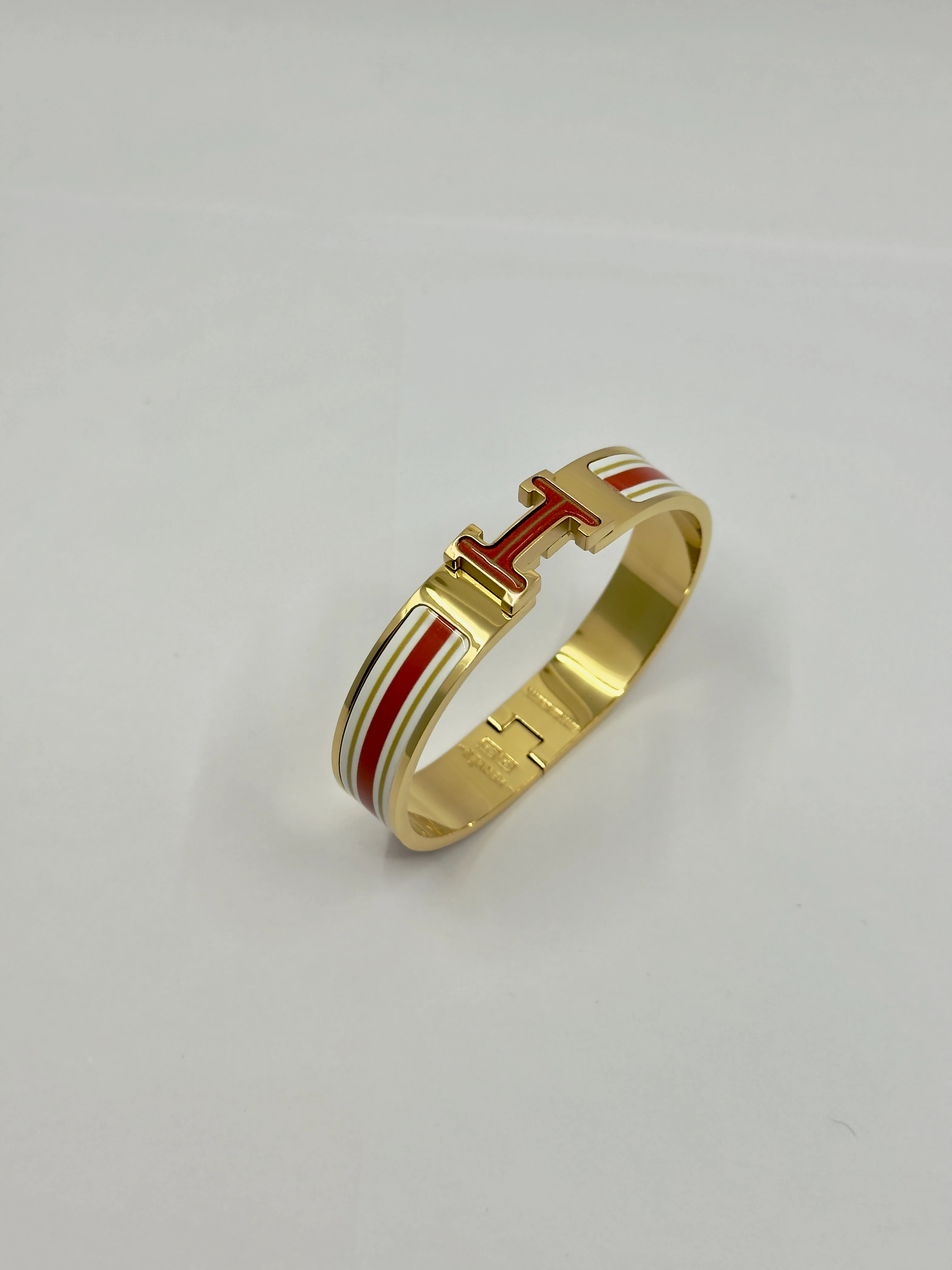 Gold Red Line Bileklik