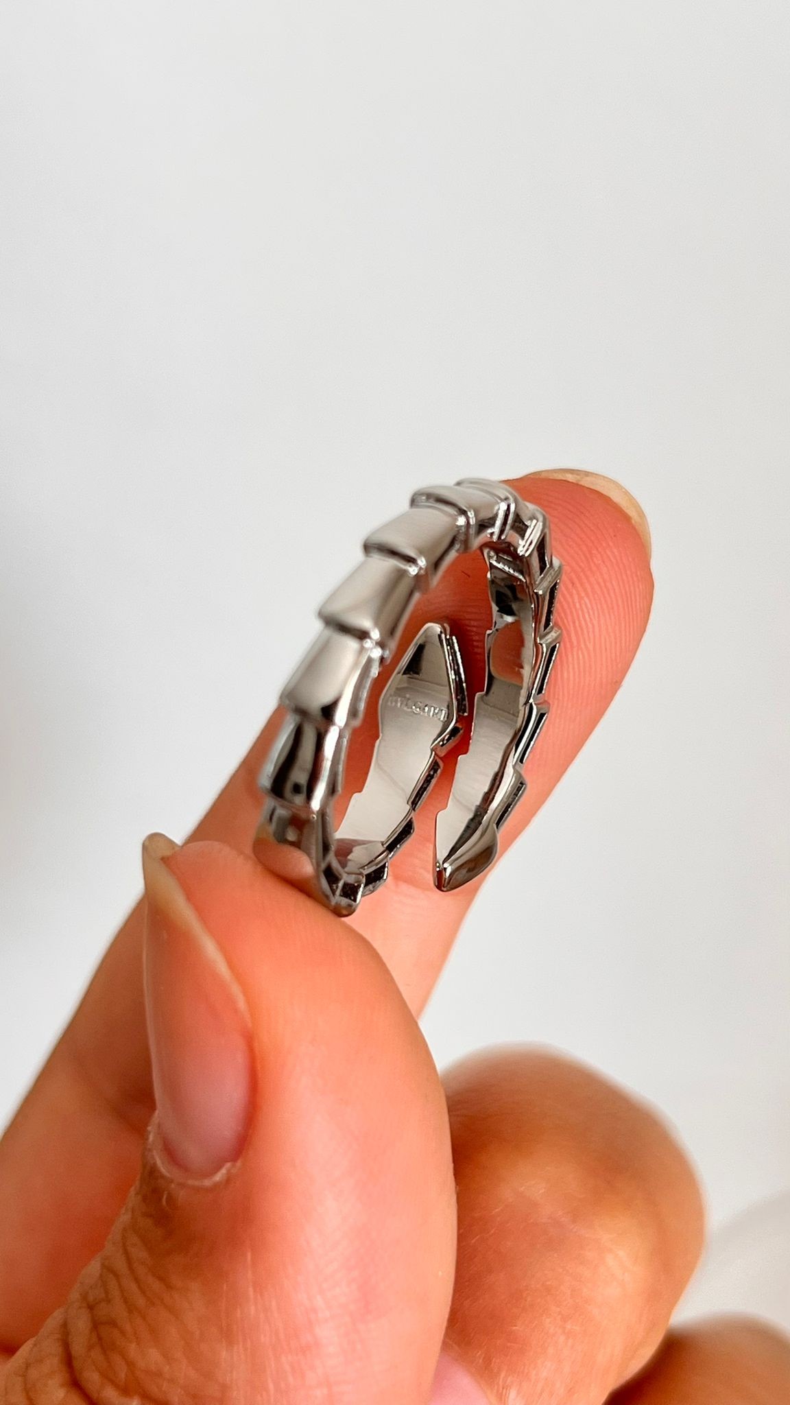 Bvl.Silver Serpenti Yüzük