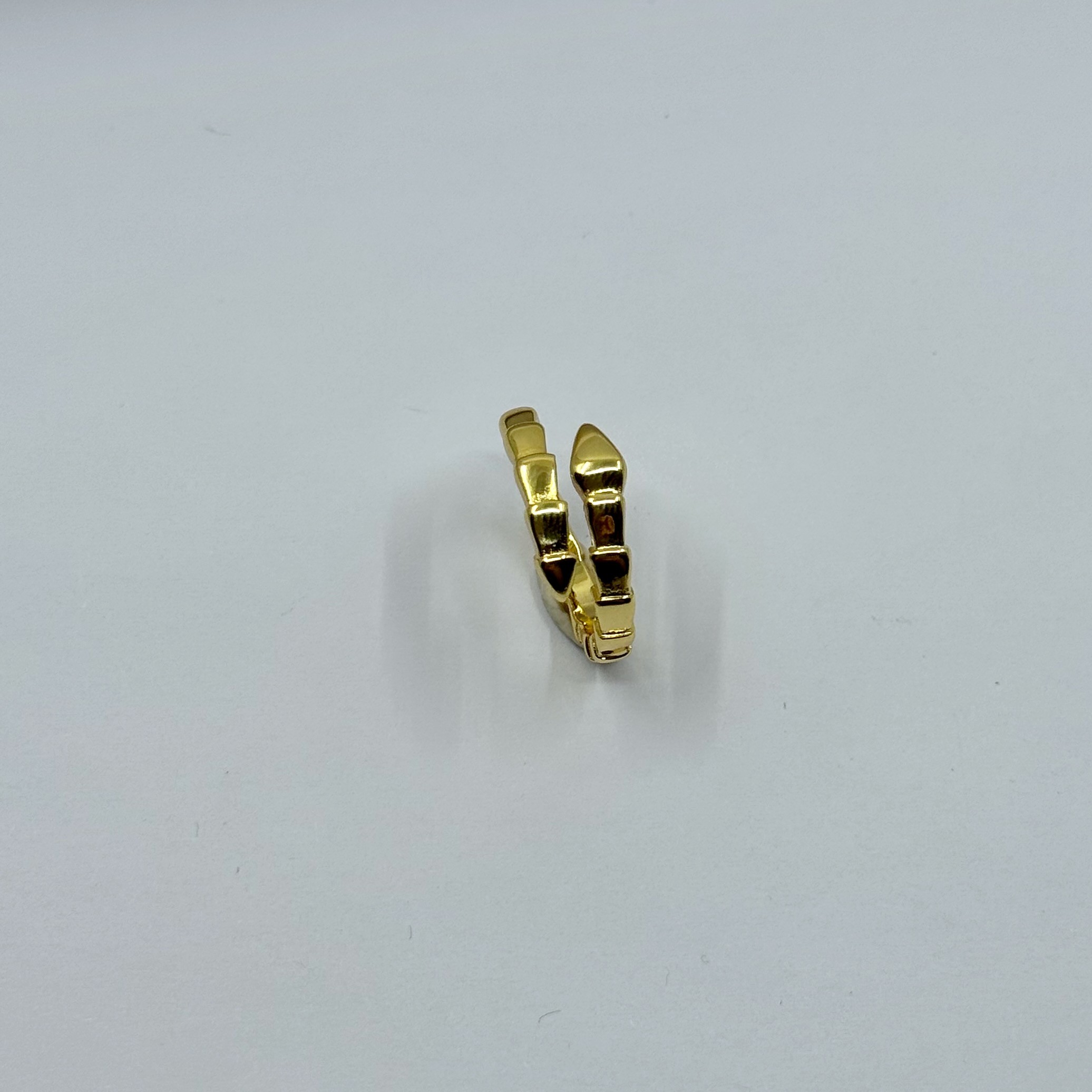 Gold Taşsız Serpenti M Size Yüzük