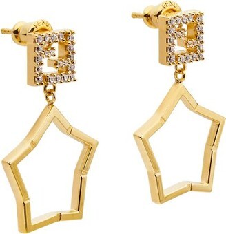 Fndi.Gold Yıldız Küpe