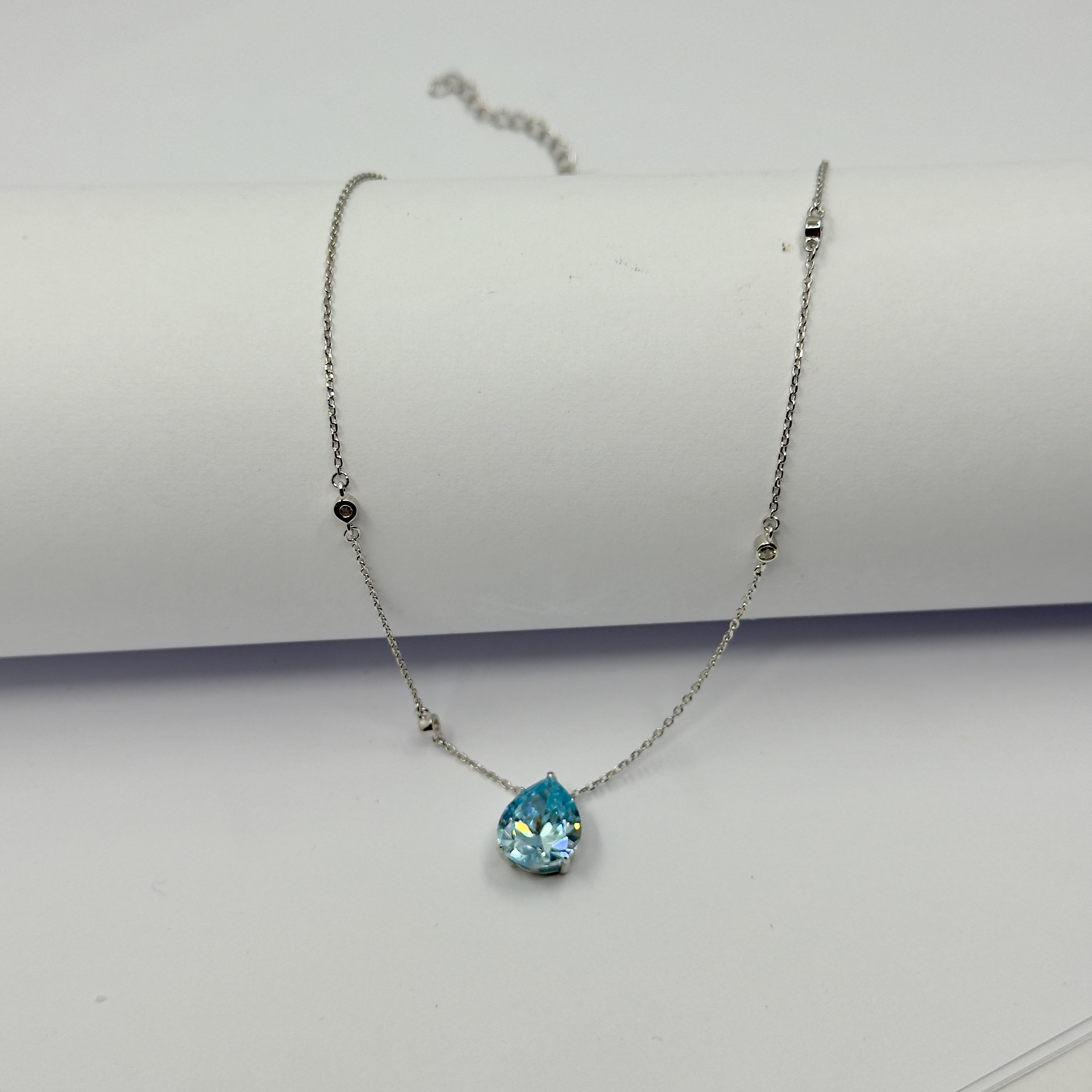 Blue Drop Gümüş Kolye