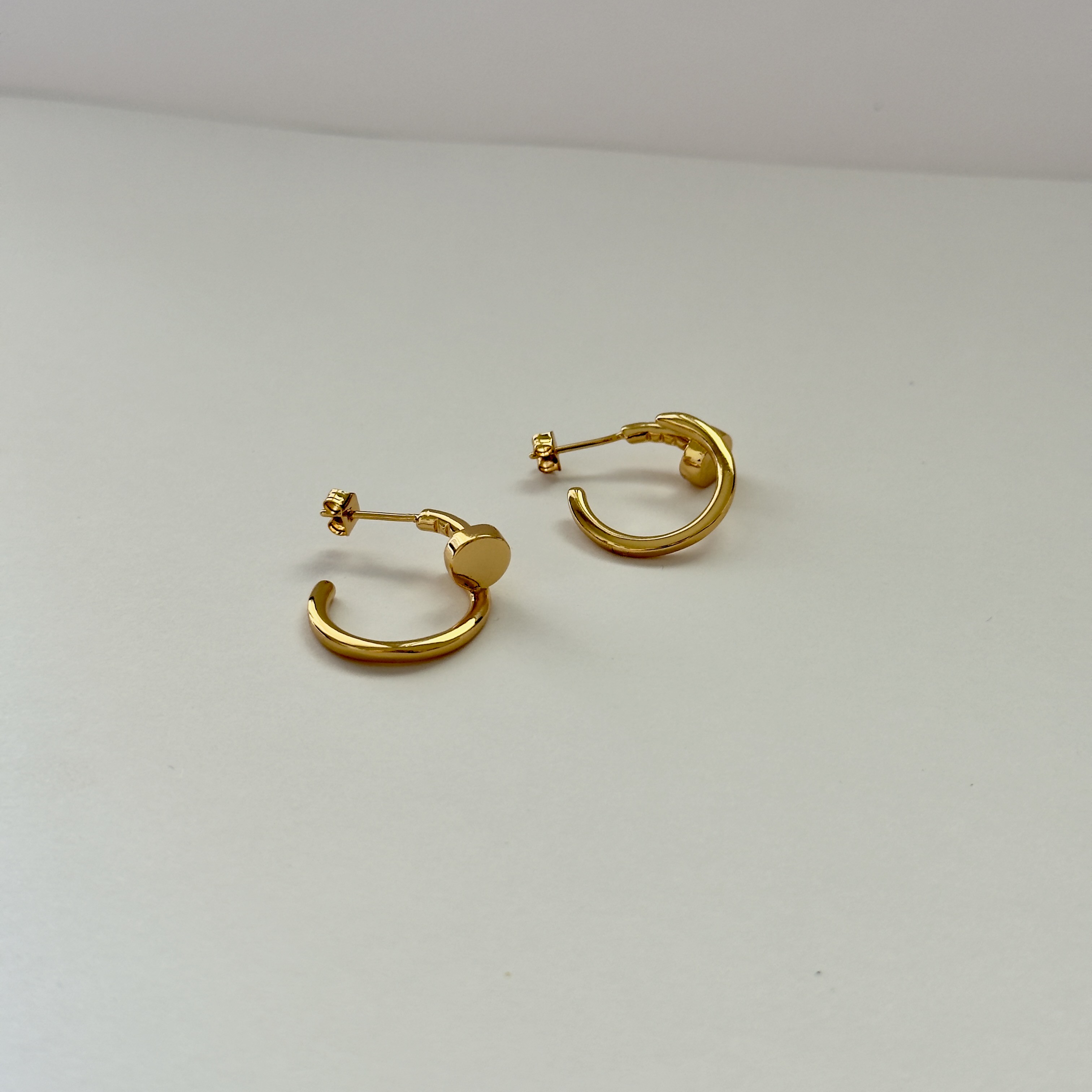 Crt. Just n Clou Gold Taşsız Küpe