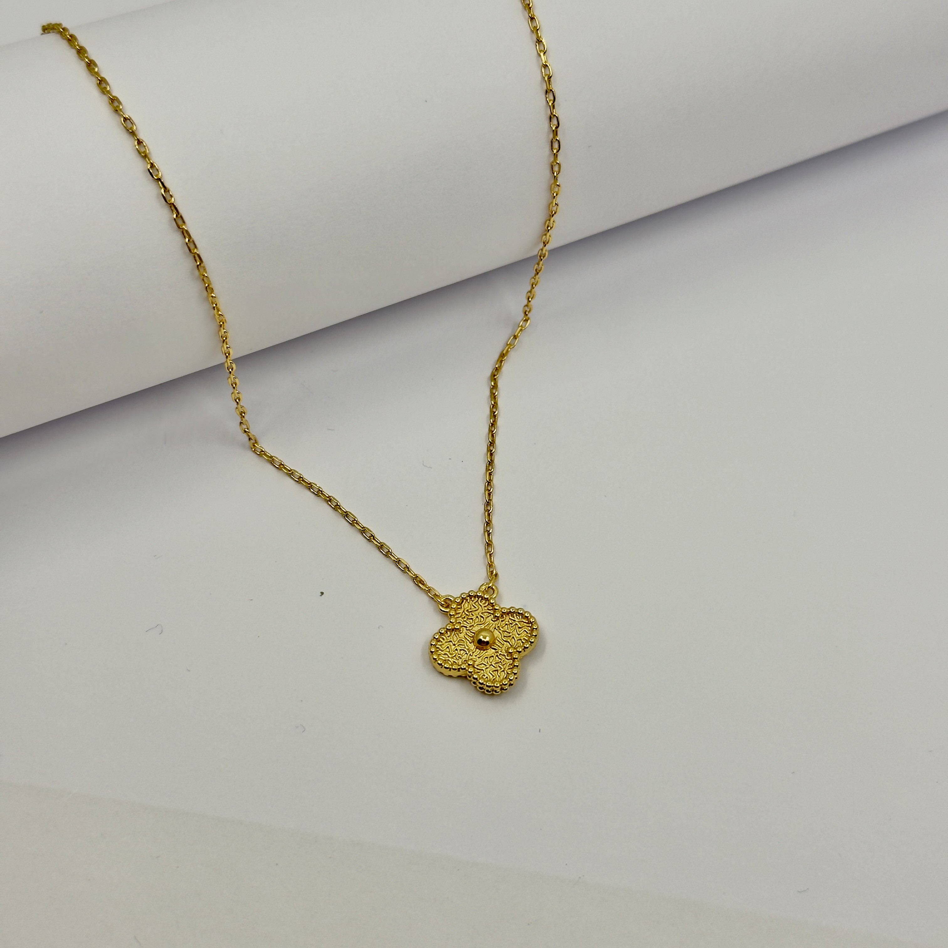 VCA. Full Gold Taşsız Kolye