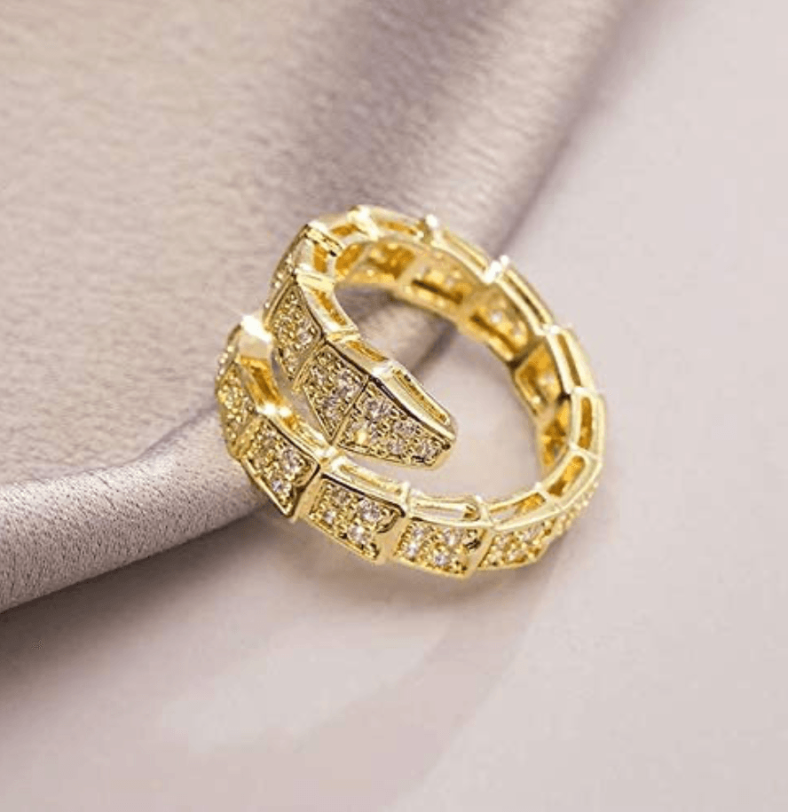 Gold Viper M Size Yüzük