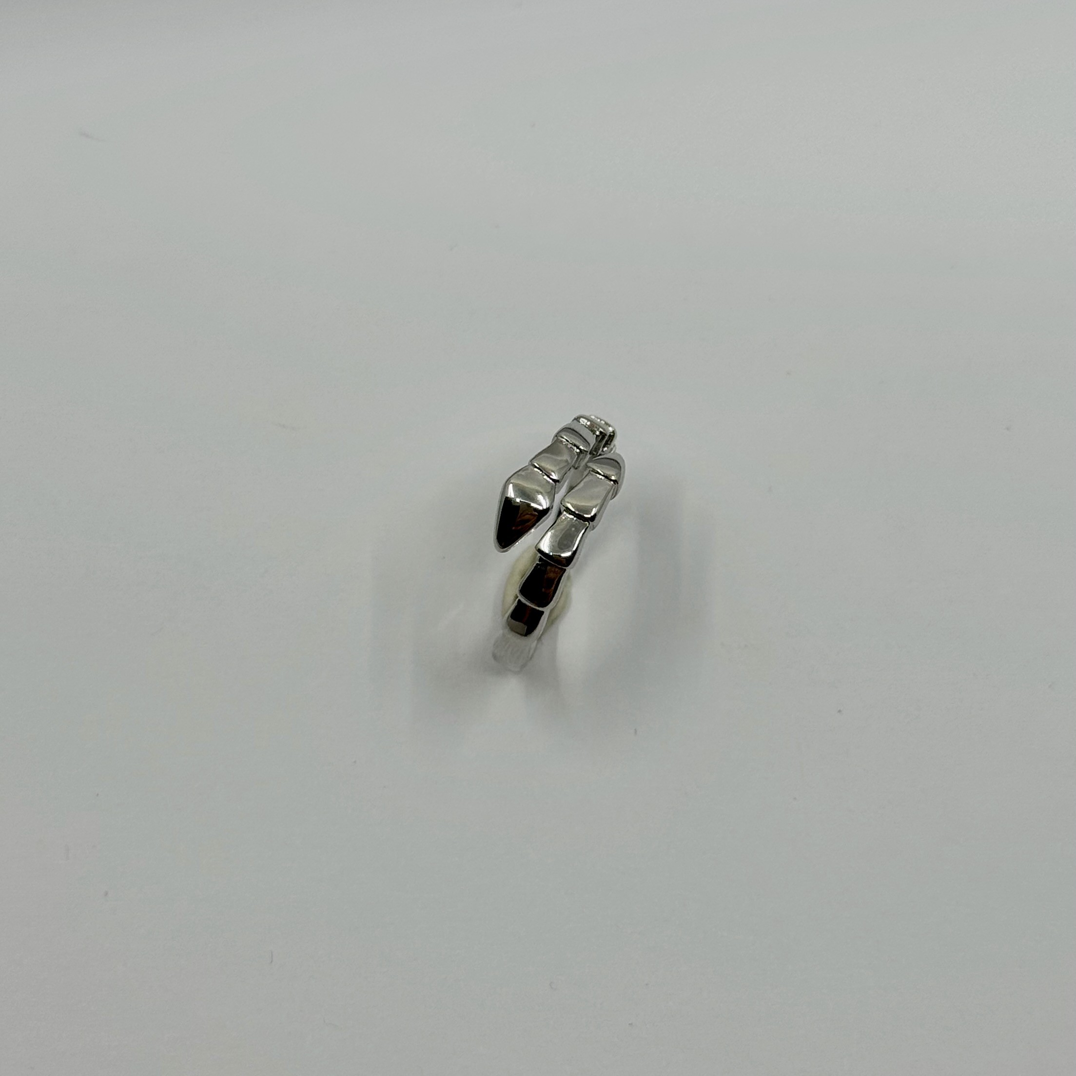 Silver Serpenti Taşsız M Size Yüzük