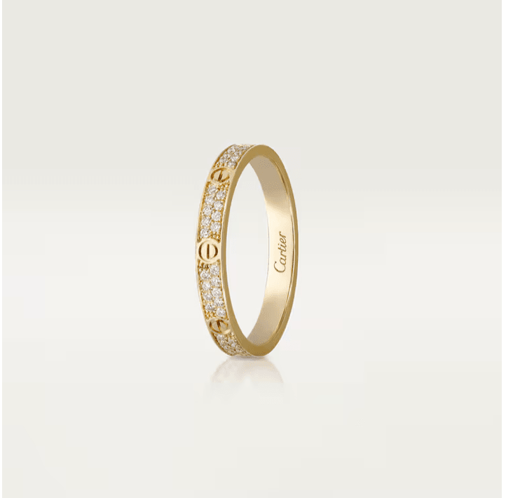 Crt. Gold Taşlı Mini Yüzük