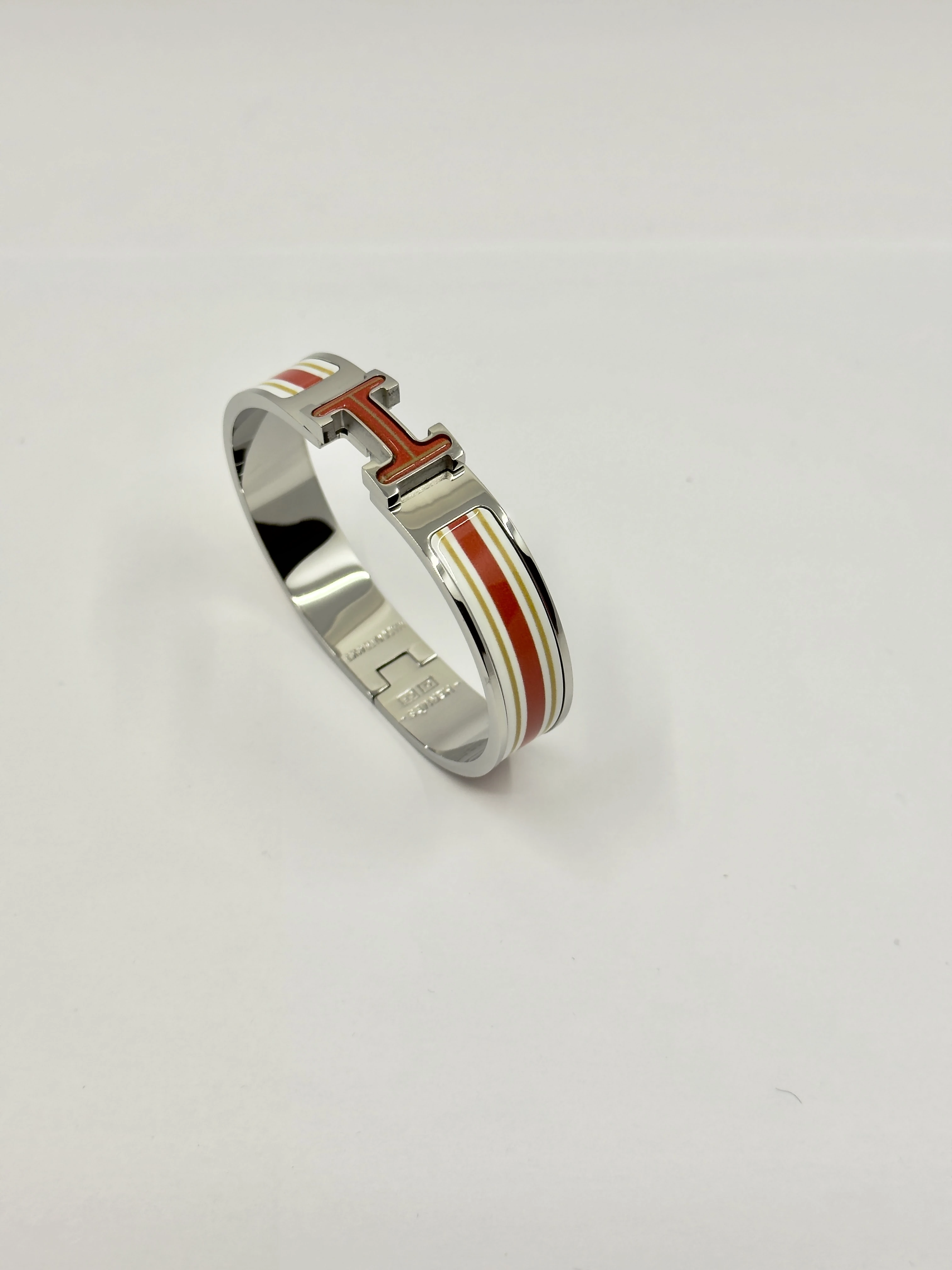 Silver Red Line Bileklik