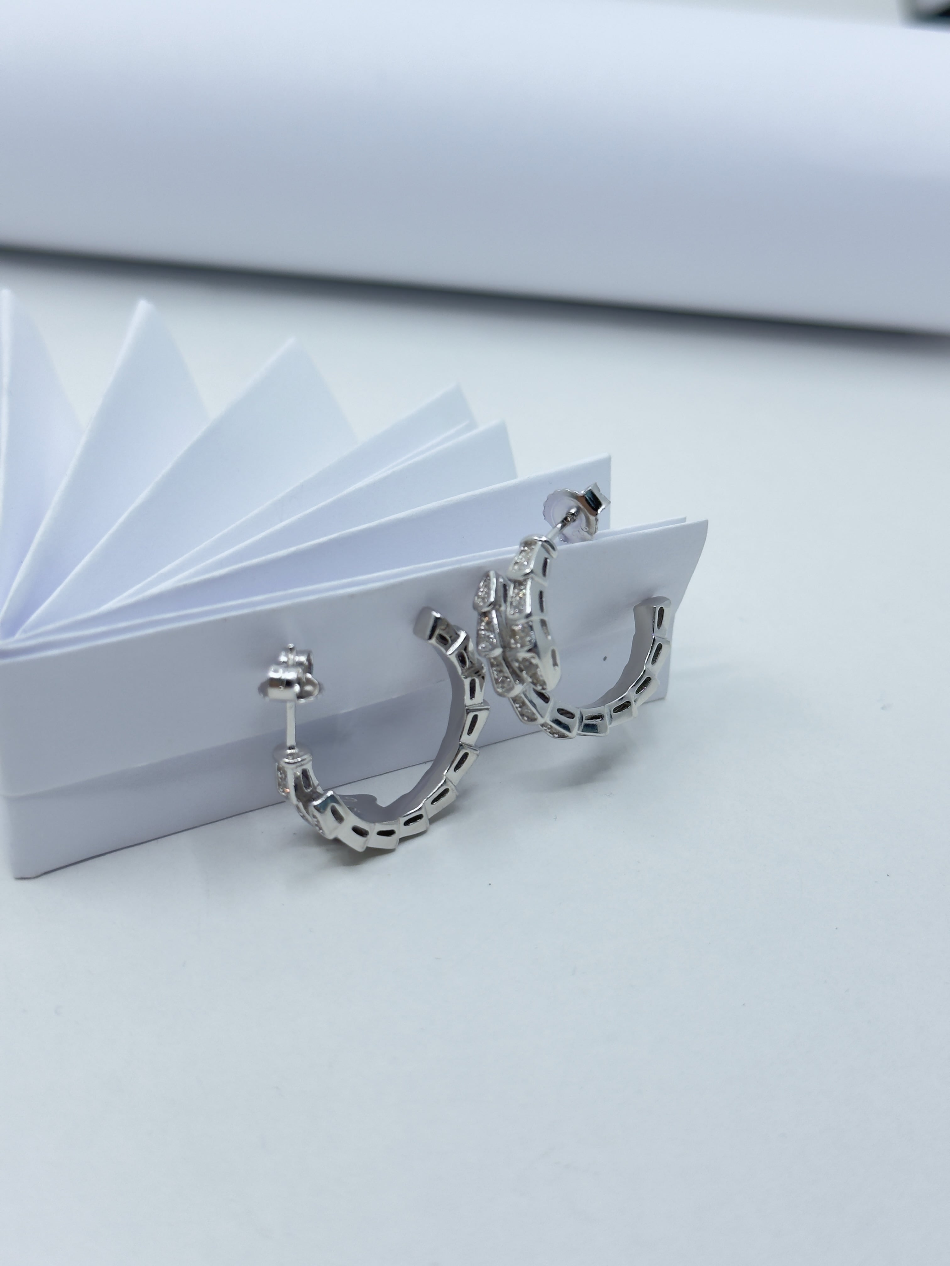 Silver Serpenti Küpe