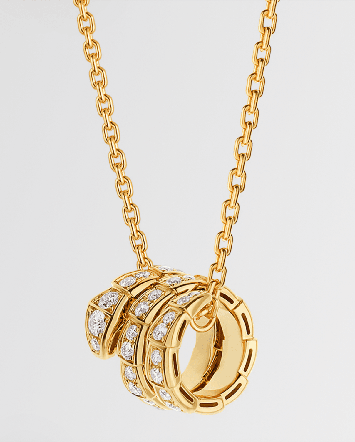 Bvl. Gold Serpenti Kolye