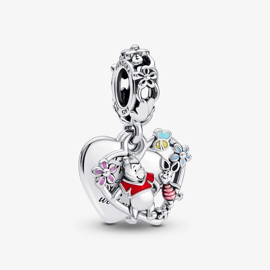 Disney Winnie the Pooh ve Piglet Sallantılı Charm