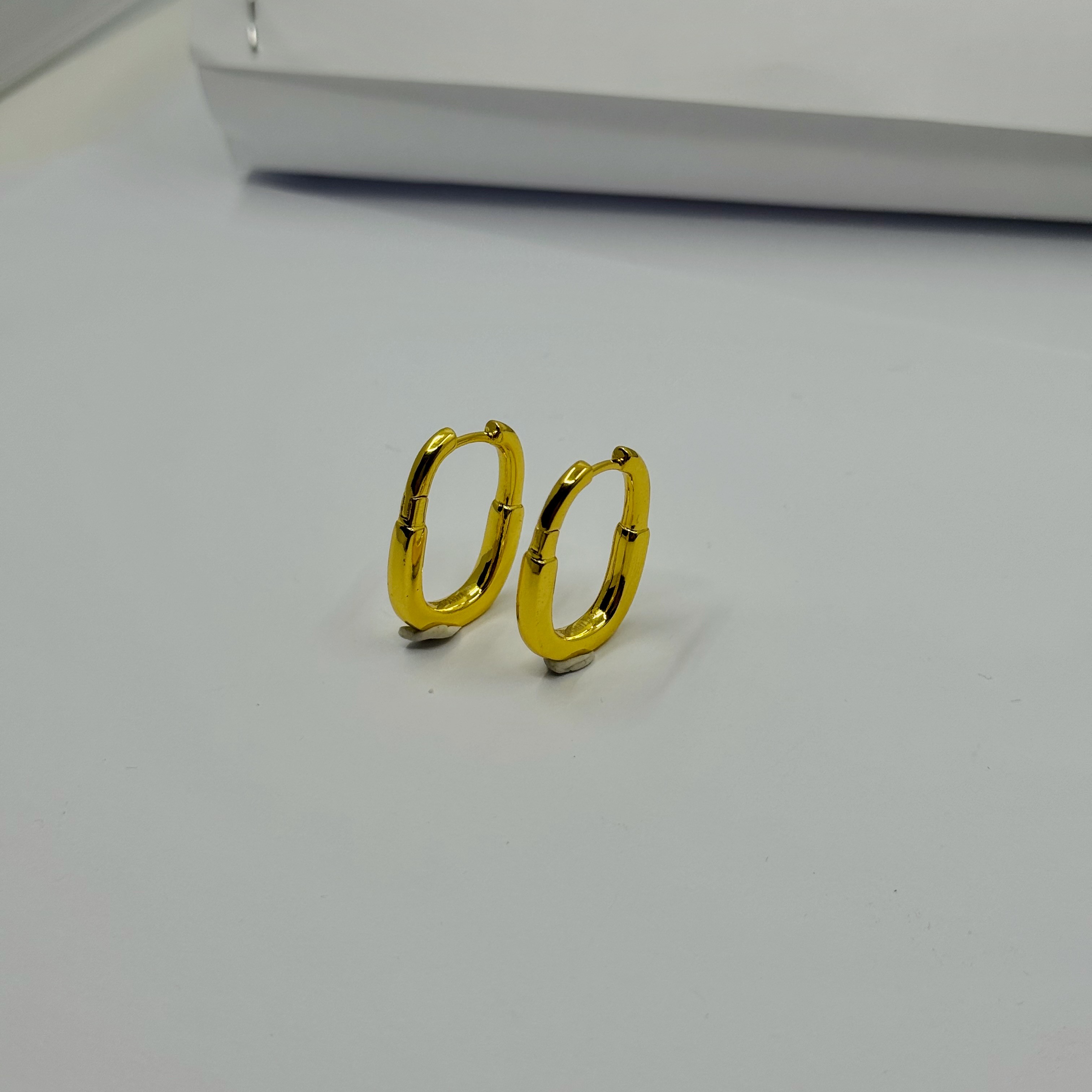 Gold Bangle Küpe