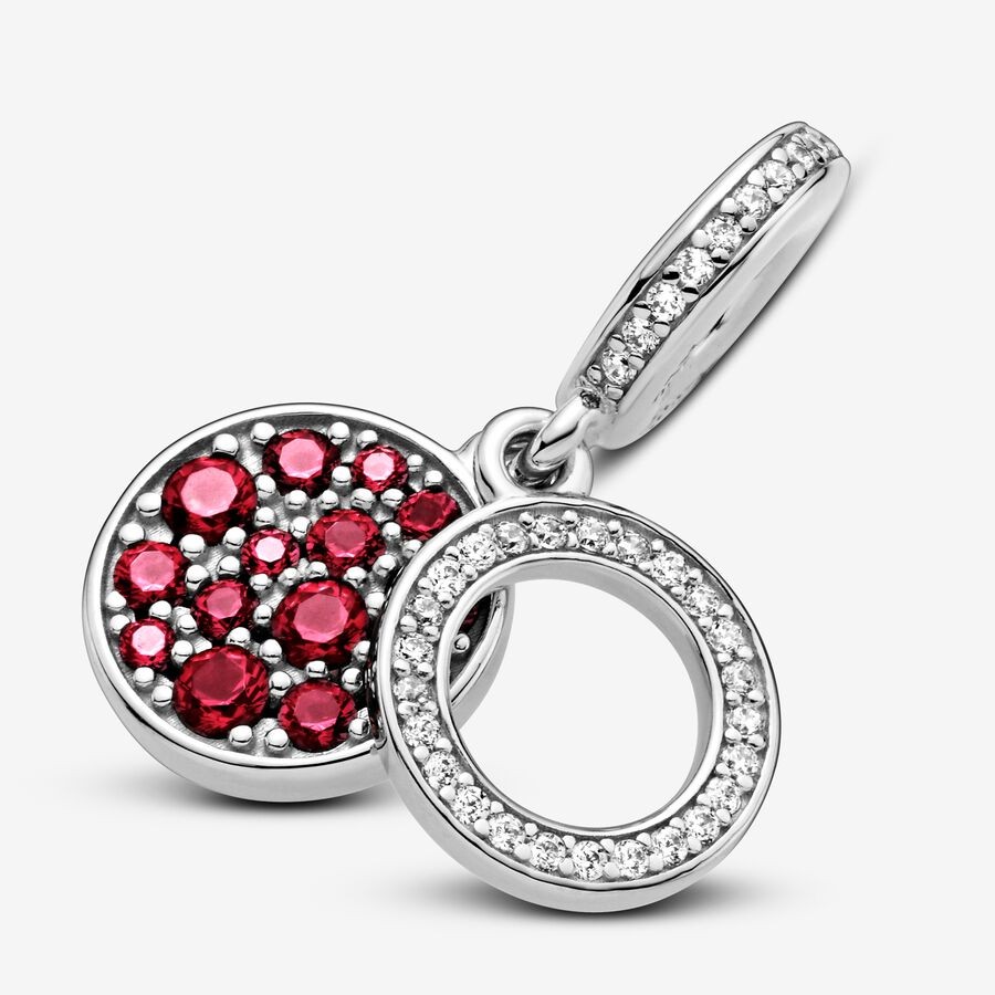 Pembe Disk Sallantılı Charm