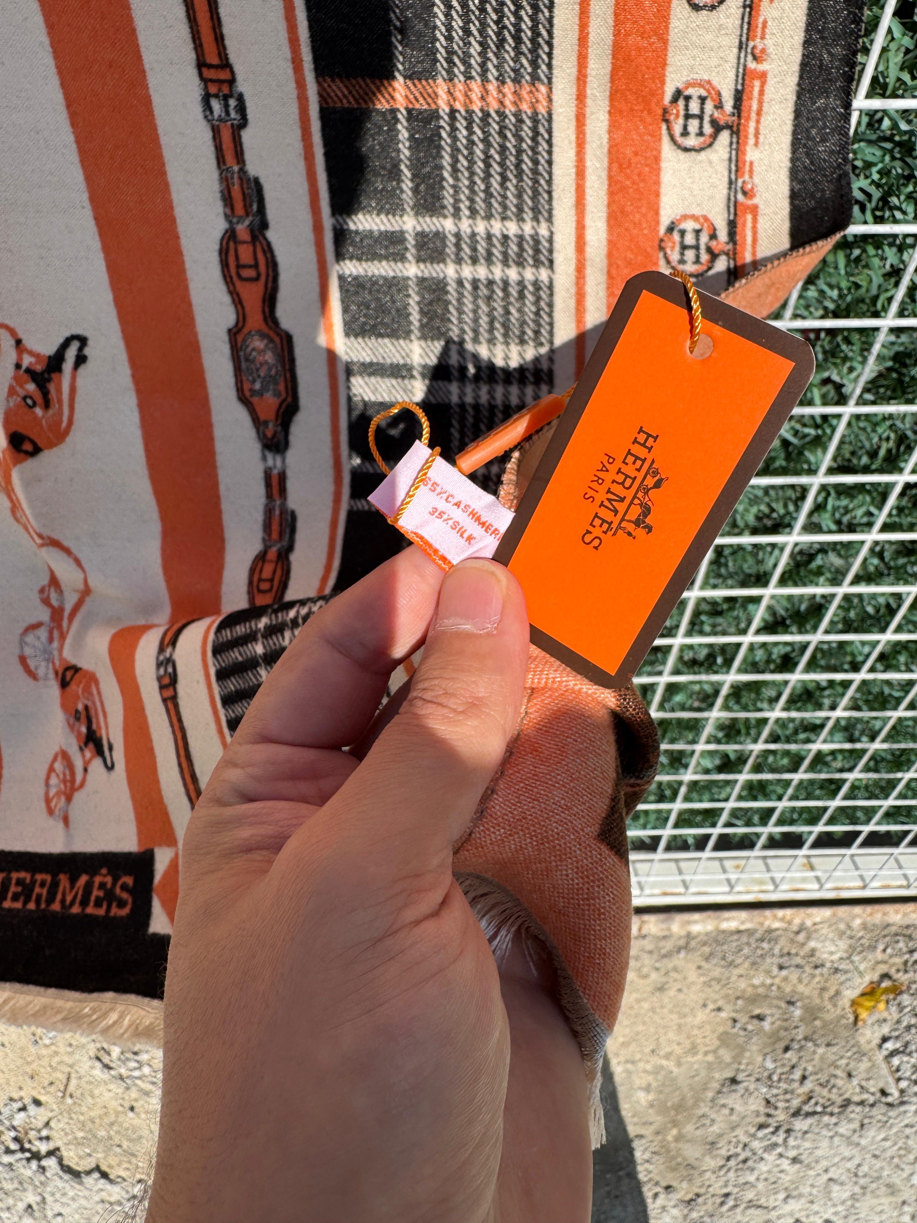 Cheval Chain Kaşmir-İpek Şal