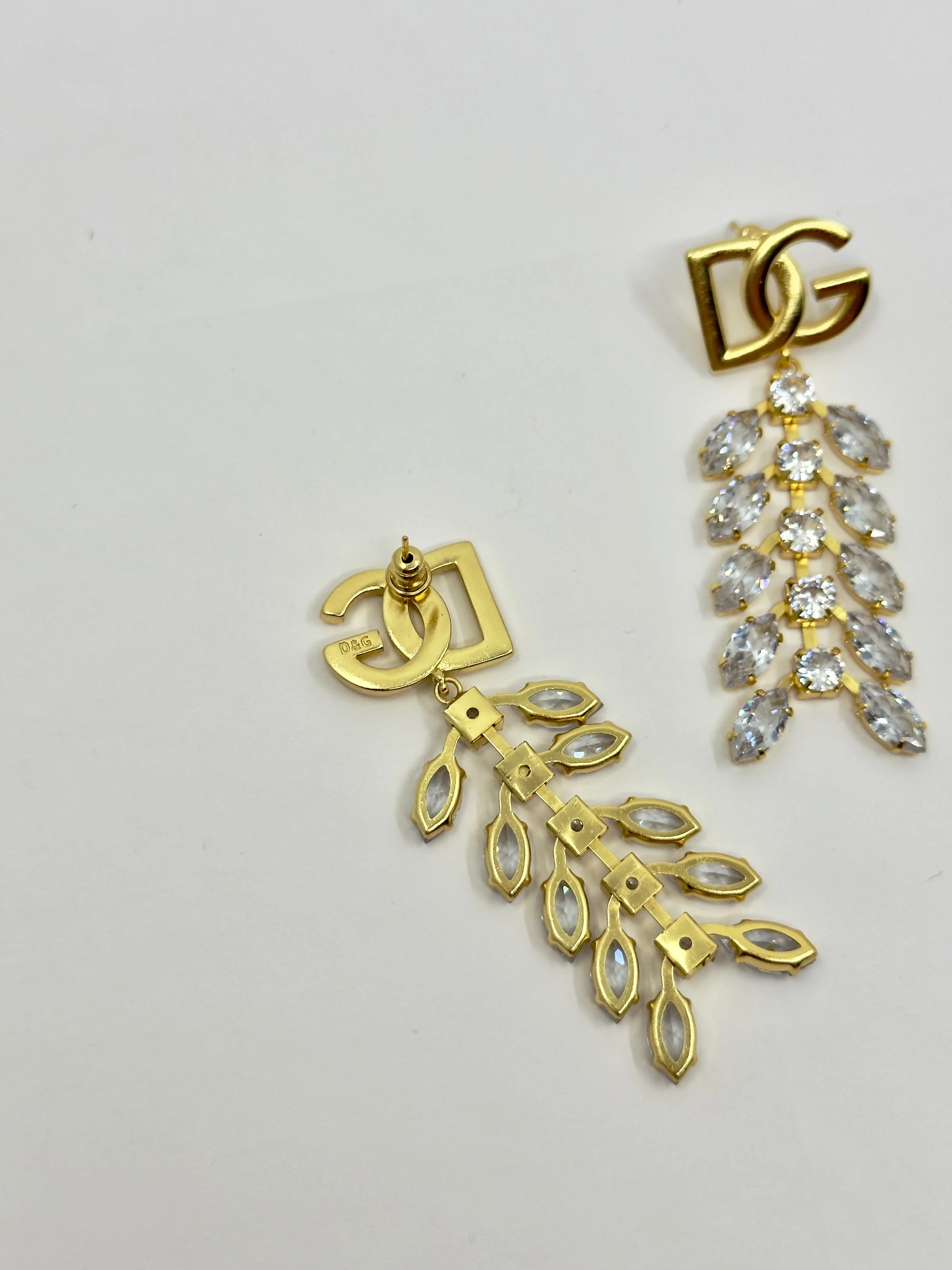 DG Sallantılı Gold Küpe