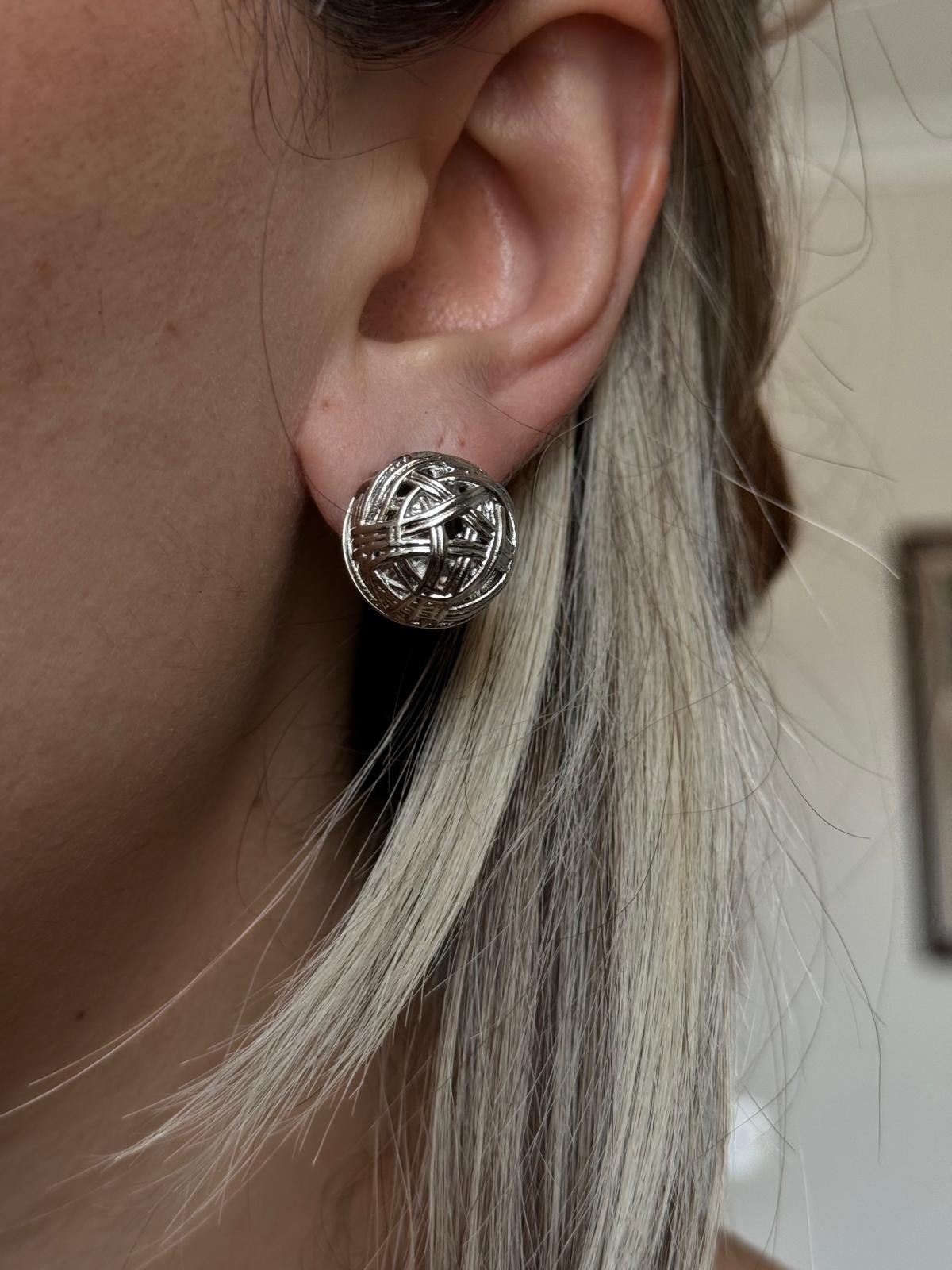 Lowe. Silver Yumak Küpe