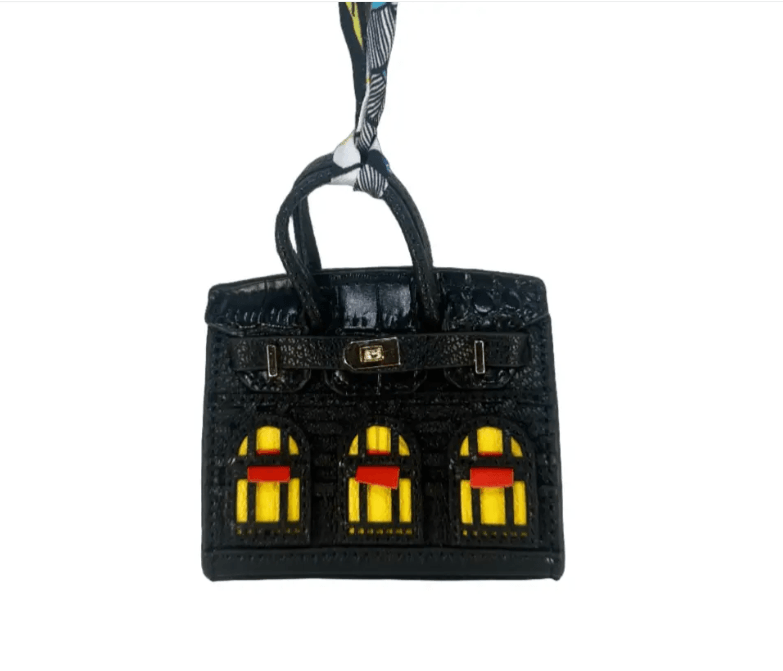 Hrms. Birkin Siyah Bag Charm