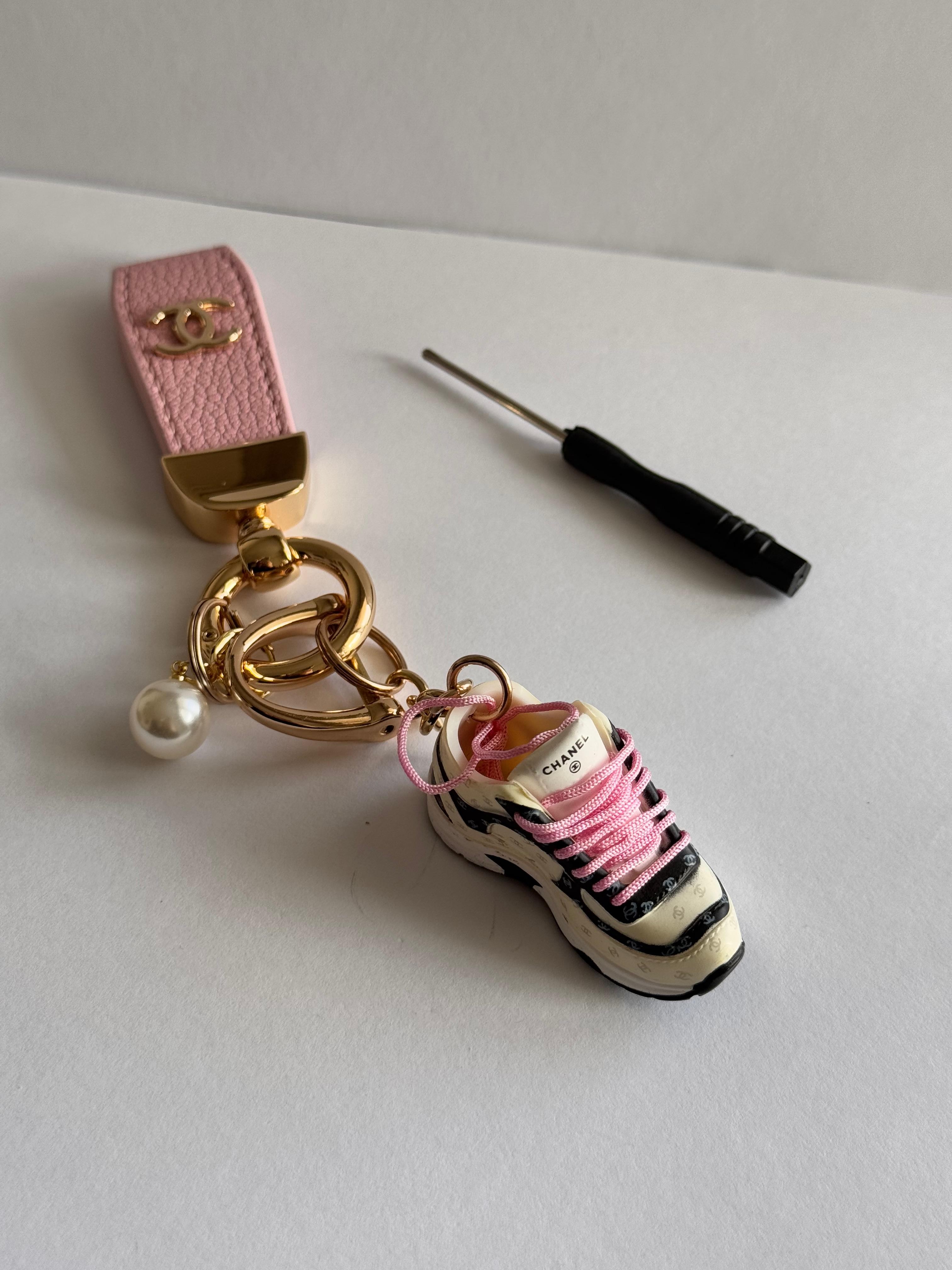 Chnl. Pembe No:1 Bag Charm