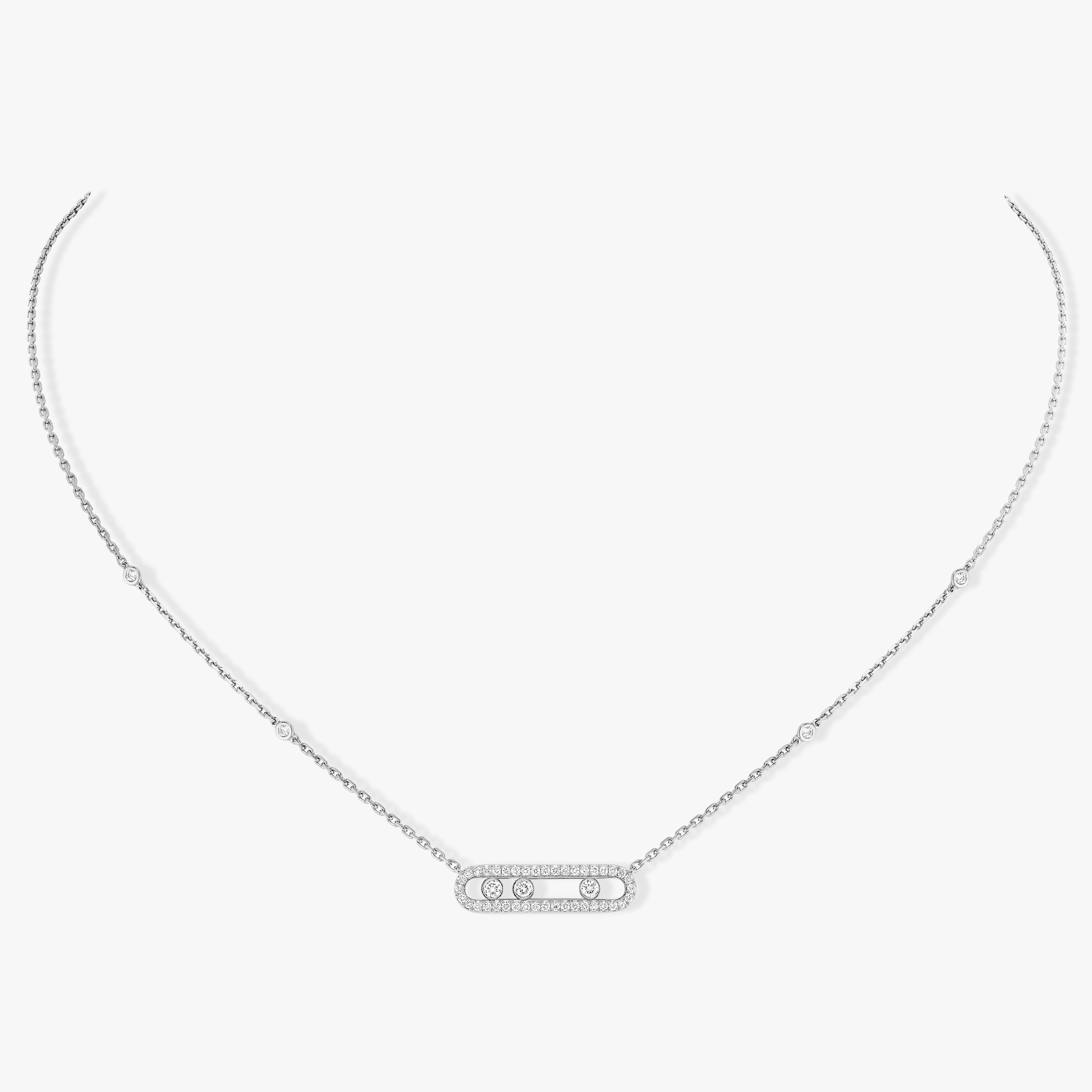 Mess. Yatay Silver Kolye