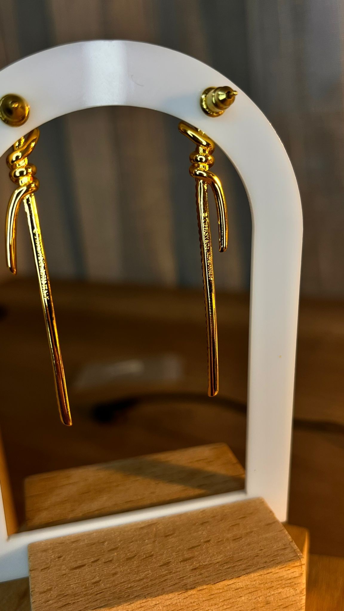 Tiff.Co Knot Gold Küpe