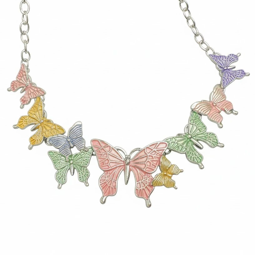 Kelebek Diyarı Kolye