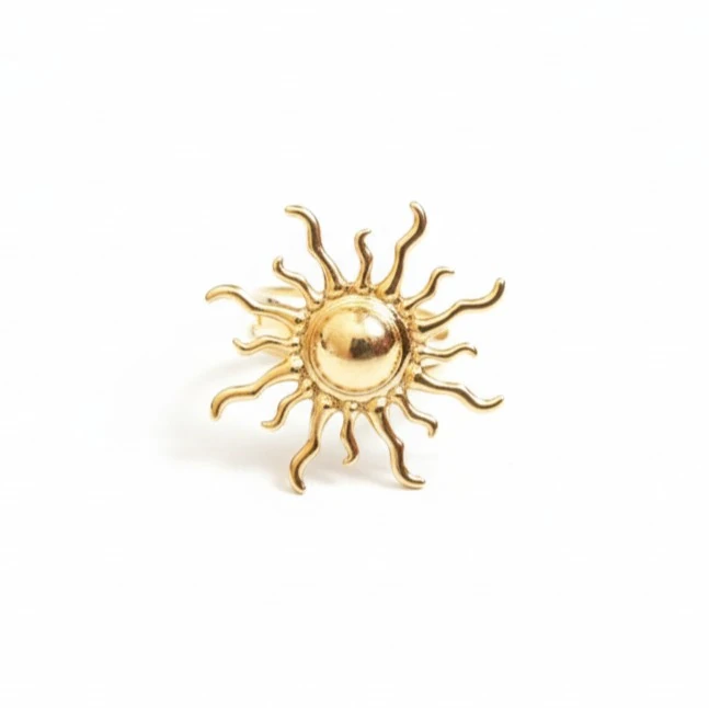 Güneş Tanrıçası Ayarlanabilir Yüzük