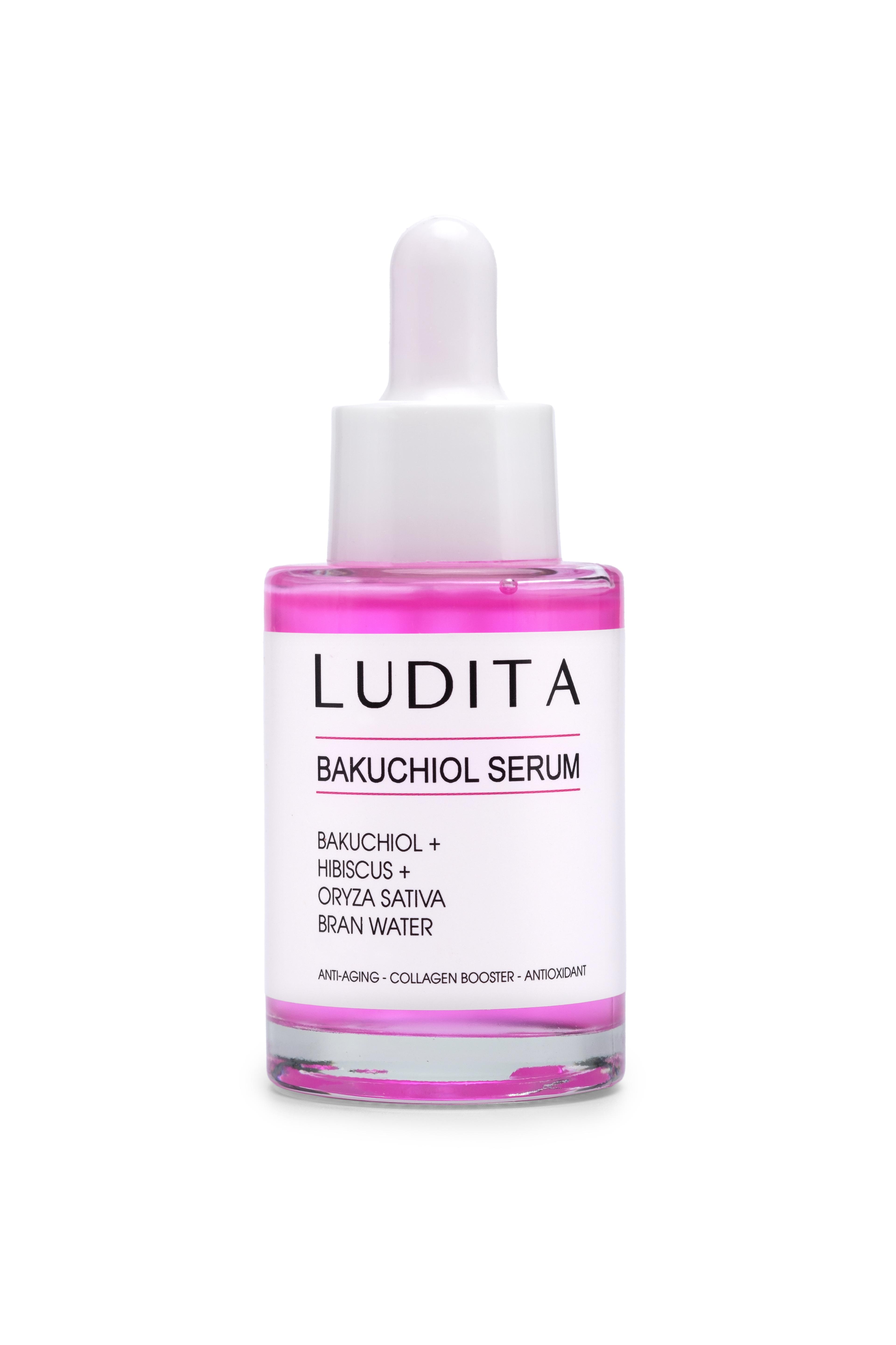 Ludita Yaşlanma Karşıtı Bakuchiol + Hibiscus Serum ( Retinol Alternatifi )