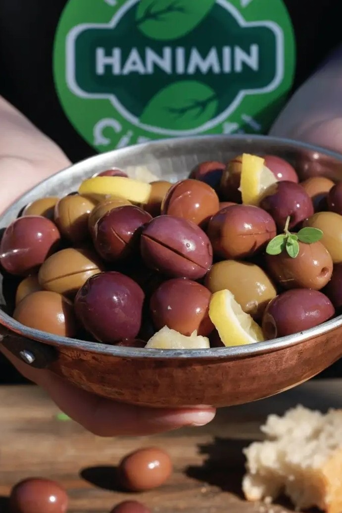 Xl Manzalina Pembe Çizik Zeytin