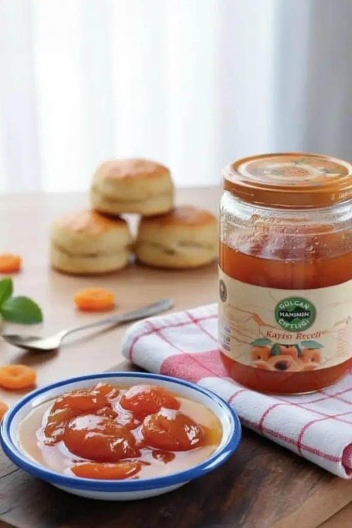 Kayısı Reçeli 750 gr 3 adet