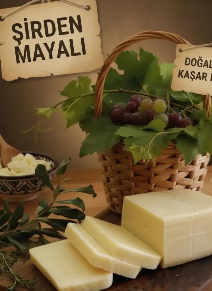 Şirden Mayalı Kaşar Peyniri 3 KG 
