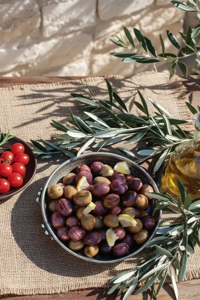 Xl Manzalina Pembe Çizik Zeytin