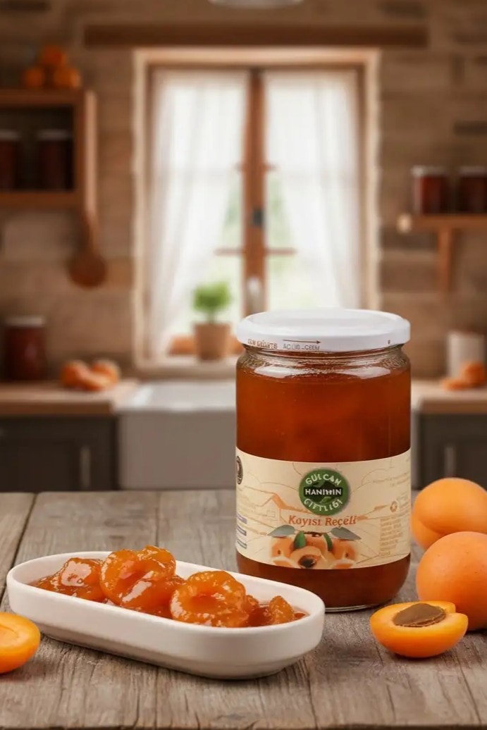Kayısı Reçeli (750 Gr)