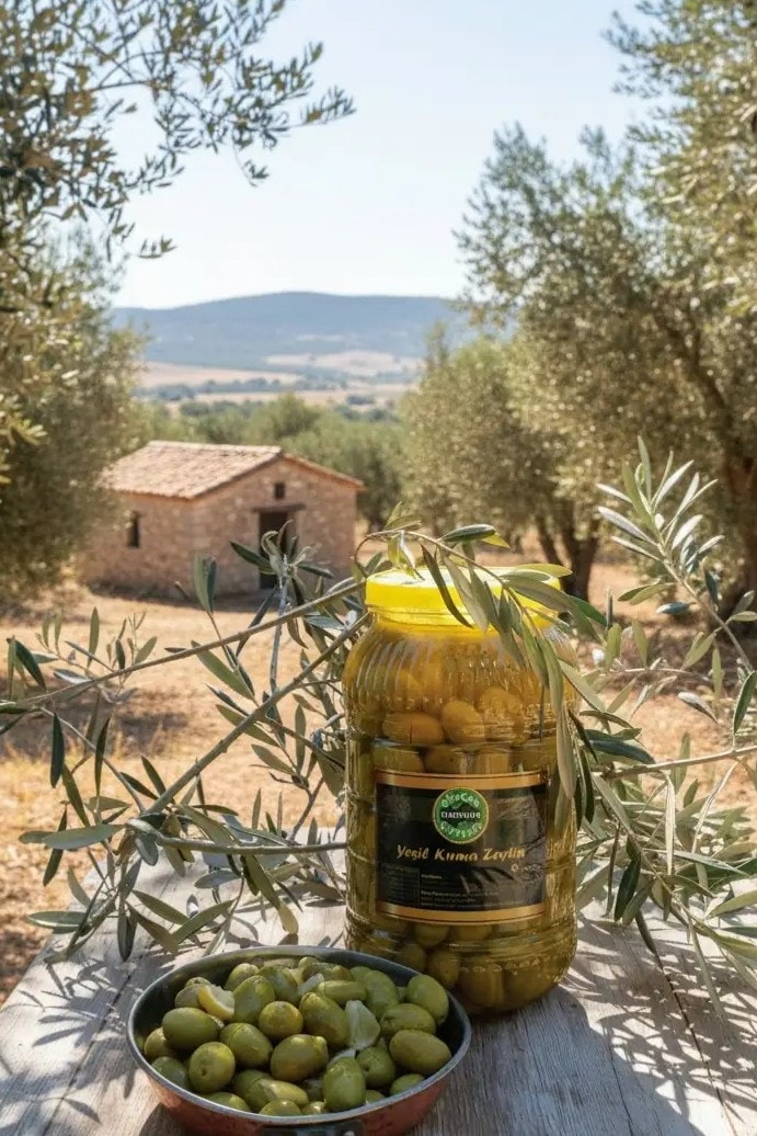 Cracked Large Olive