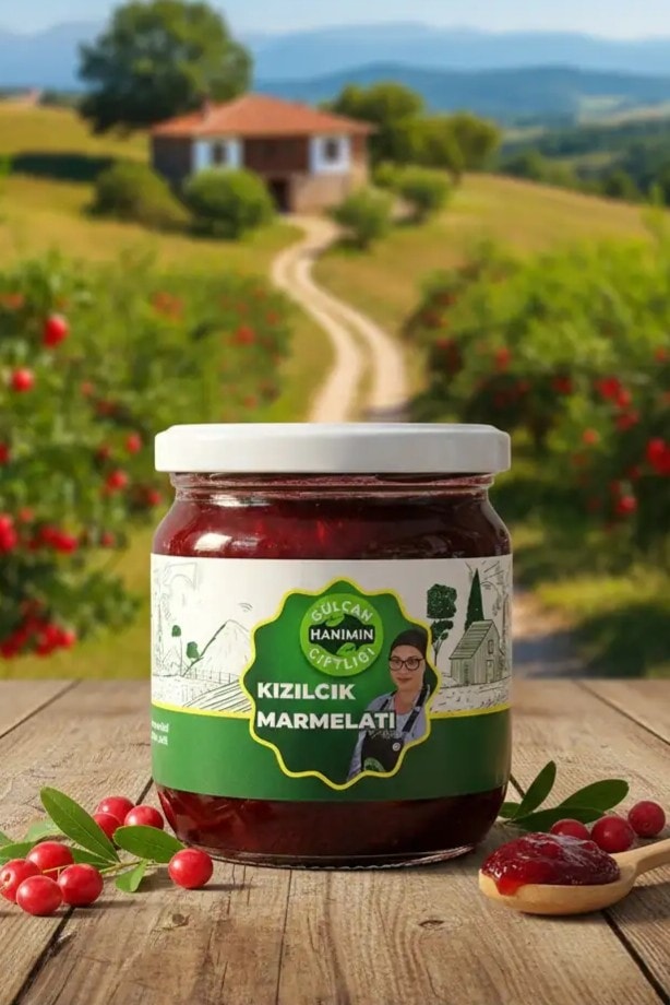 KIZILCIK MARMELATI 425GR