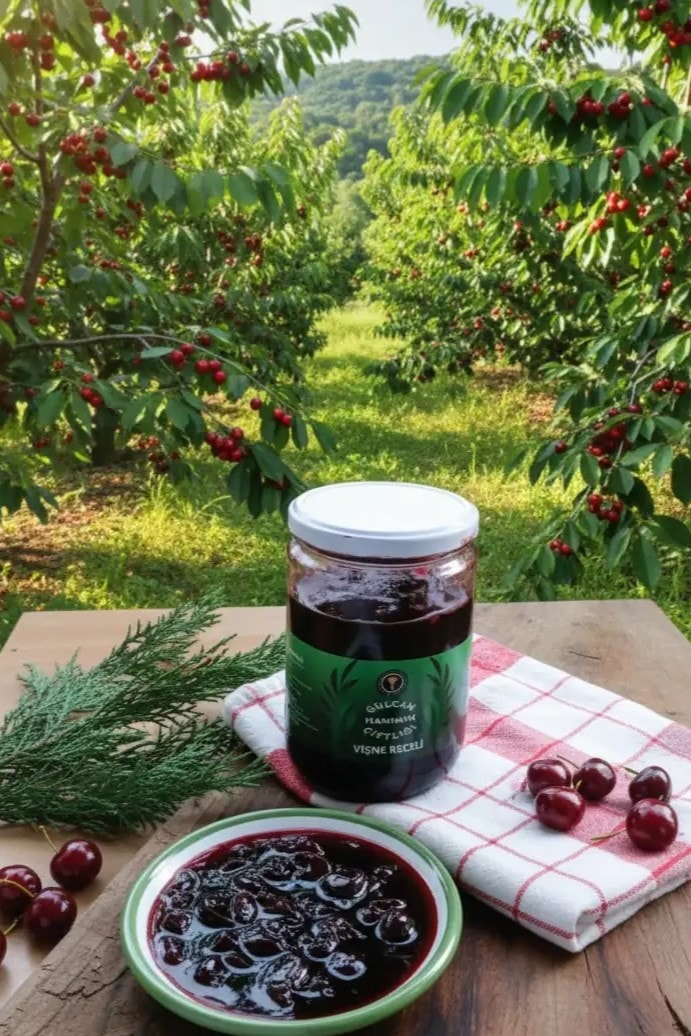 Vişne Reçeli 750 gr 3 adet