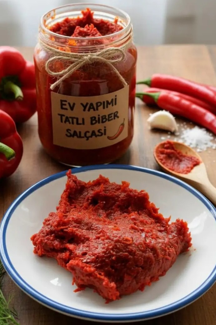 Tatlı Biber Salçası