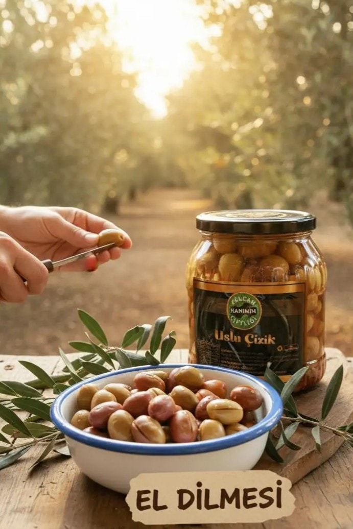 Uslu Scratched (Oil Olive)