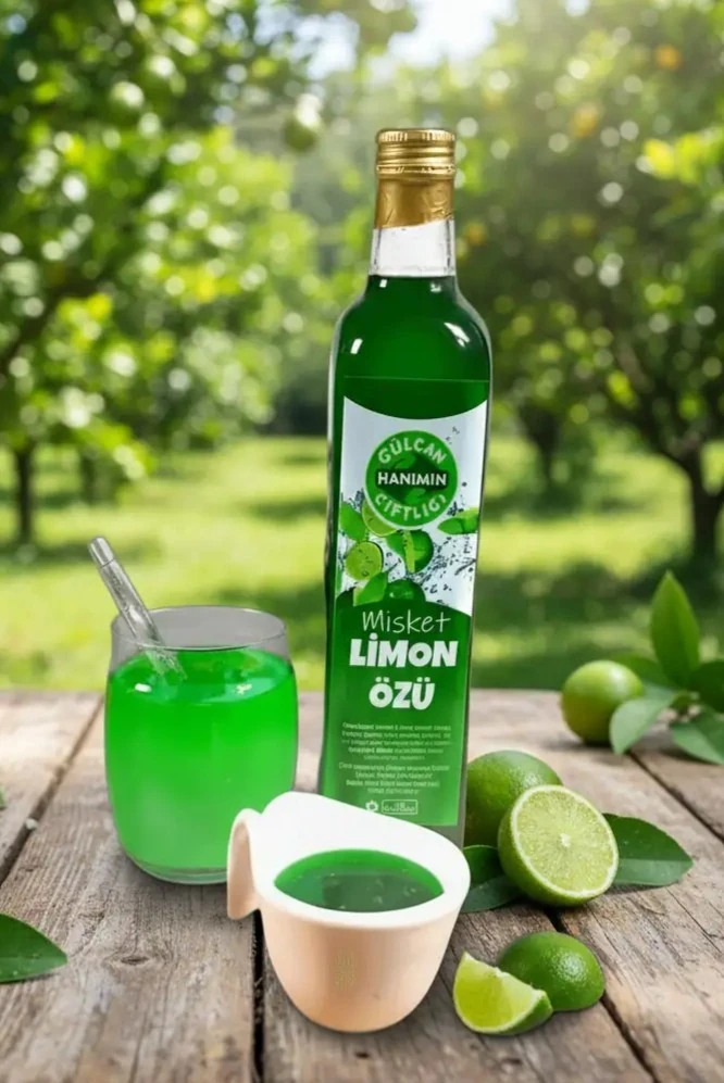 Naneli Misket Limon Özü