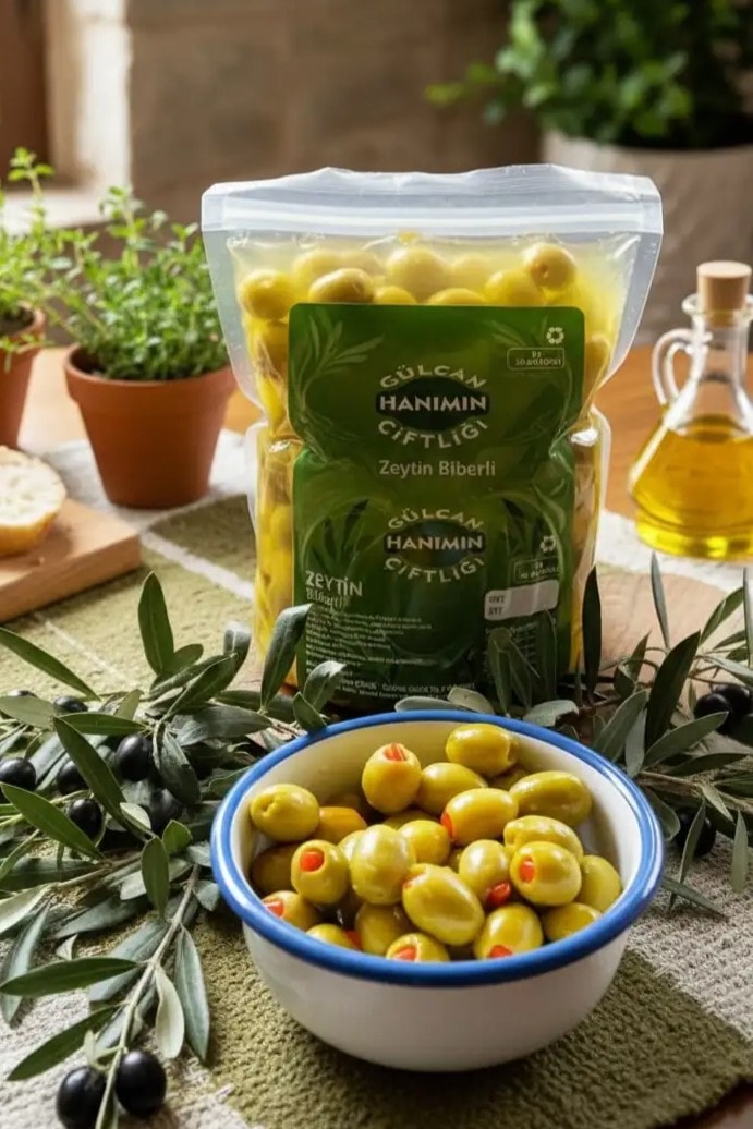 Special Pepper-Stuffed Green Olive