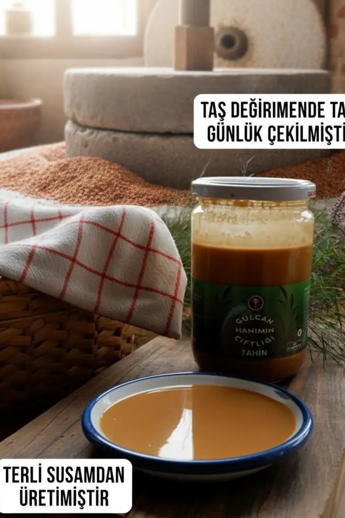 Taş Değirmen Tahini ( Sade Tahin)